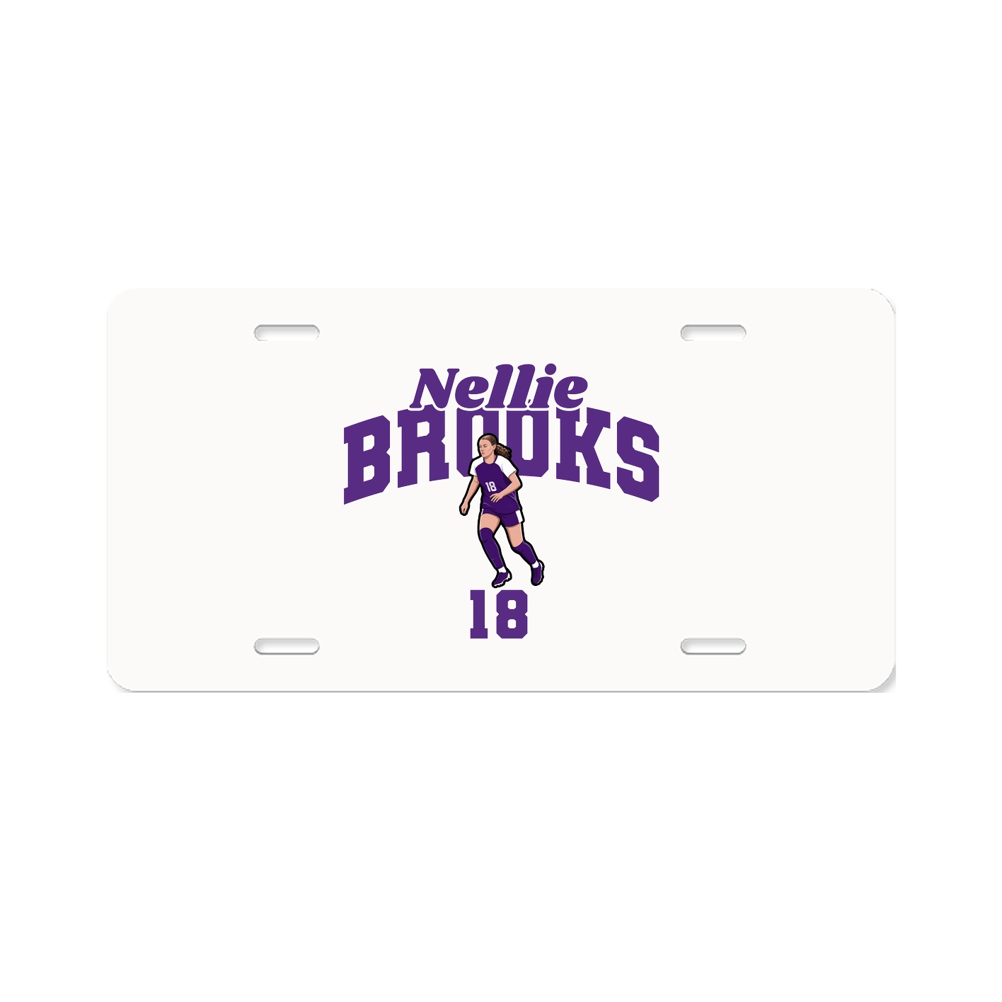 License Plate — Signature Arch in Classic
