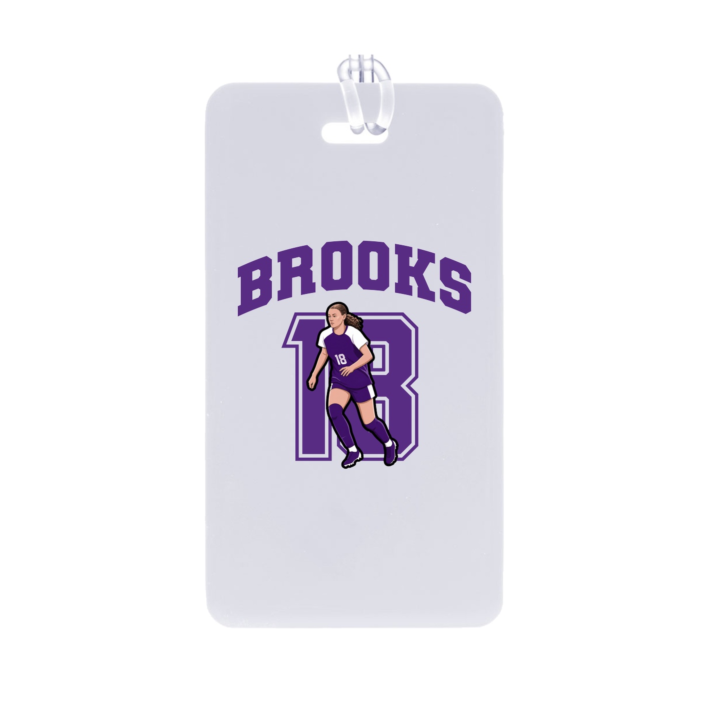 Bag Tag — Number in Classic