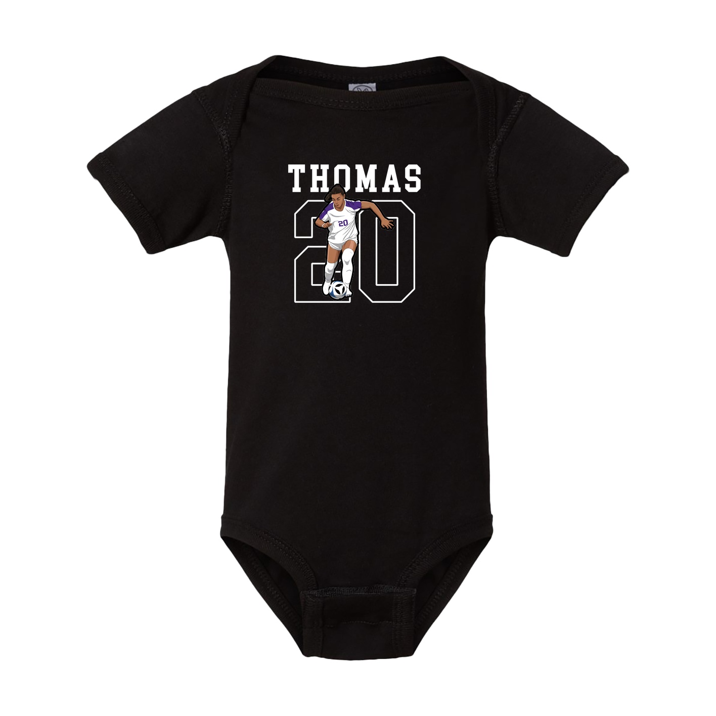 Baby Onesie — Shirsey in Black