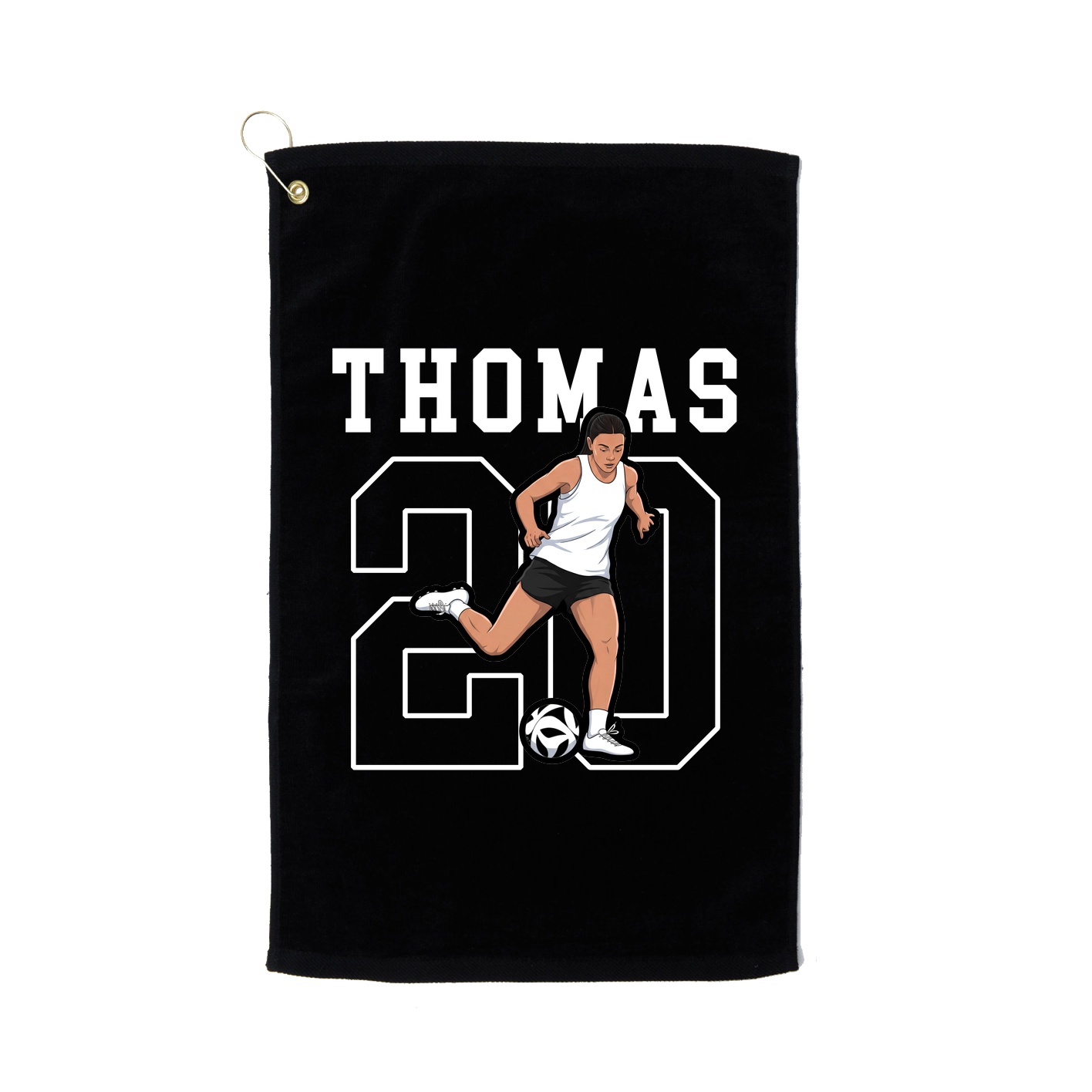 Golf Towel — Shirsey in Black