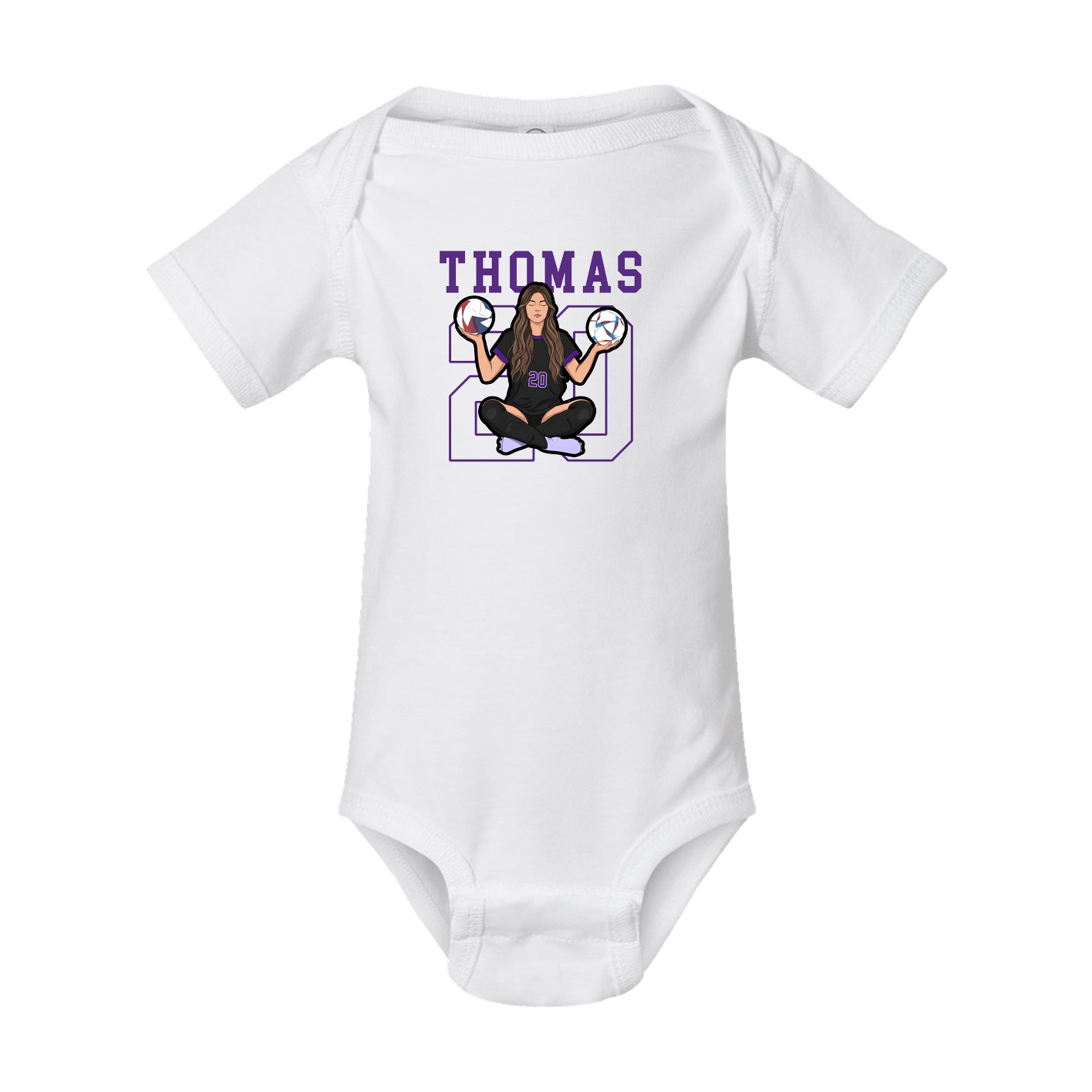 Baby Onesie — Shirsey in White