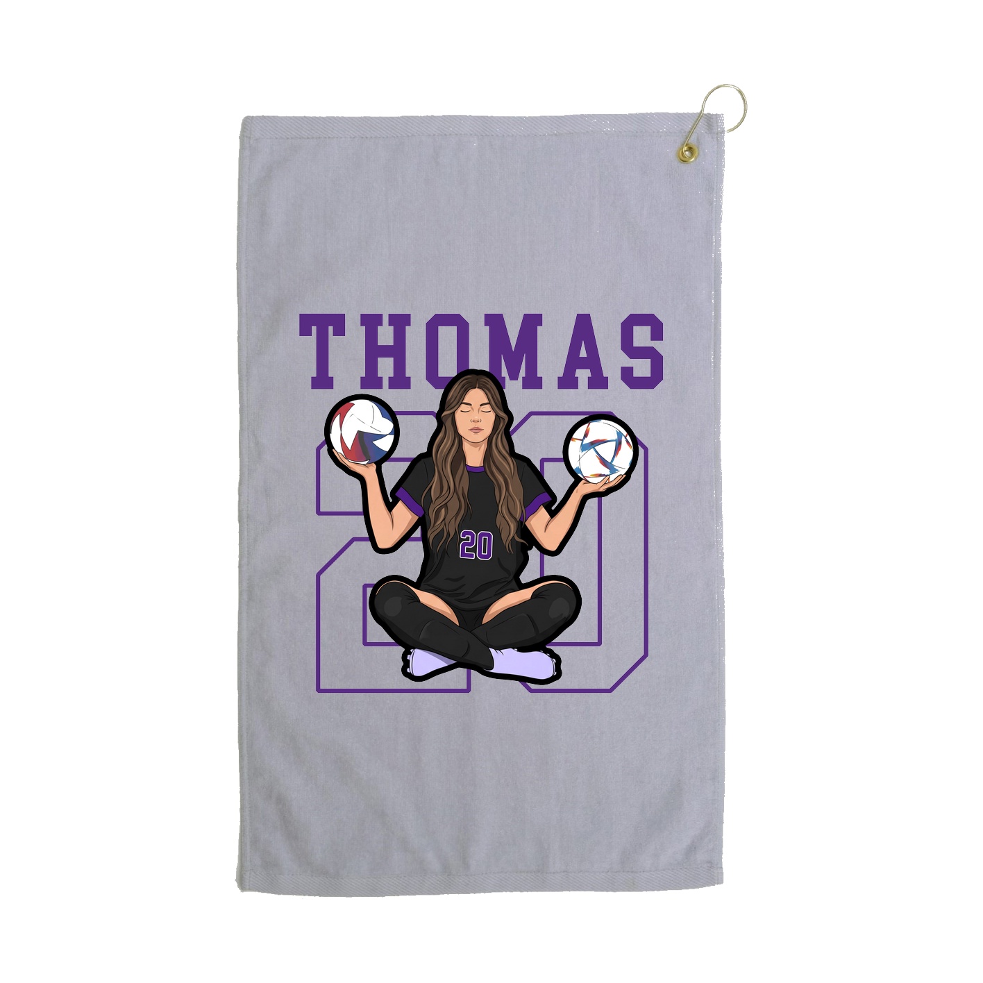 Golf Towel — Shirsey in Grey