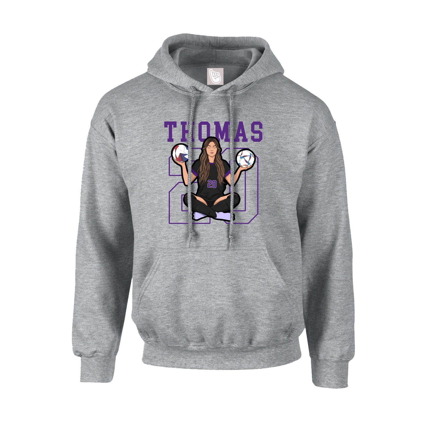 Youth Hoodie — Shirsey in Grey