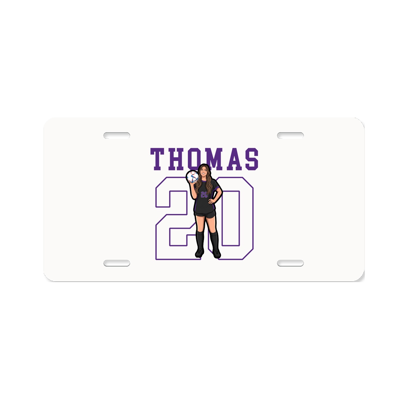 License Plate — Shirsey in Classic
