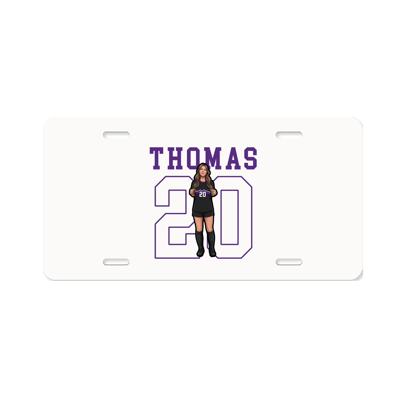 License Plate — Shirsey in Classic