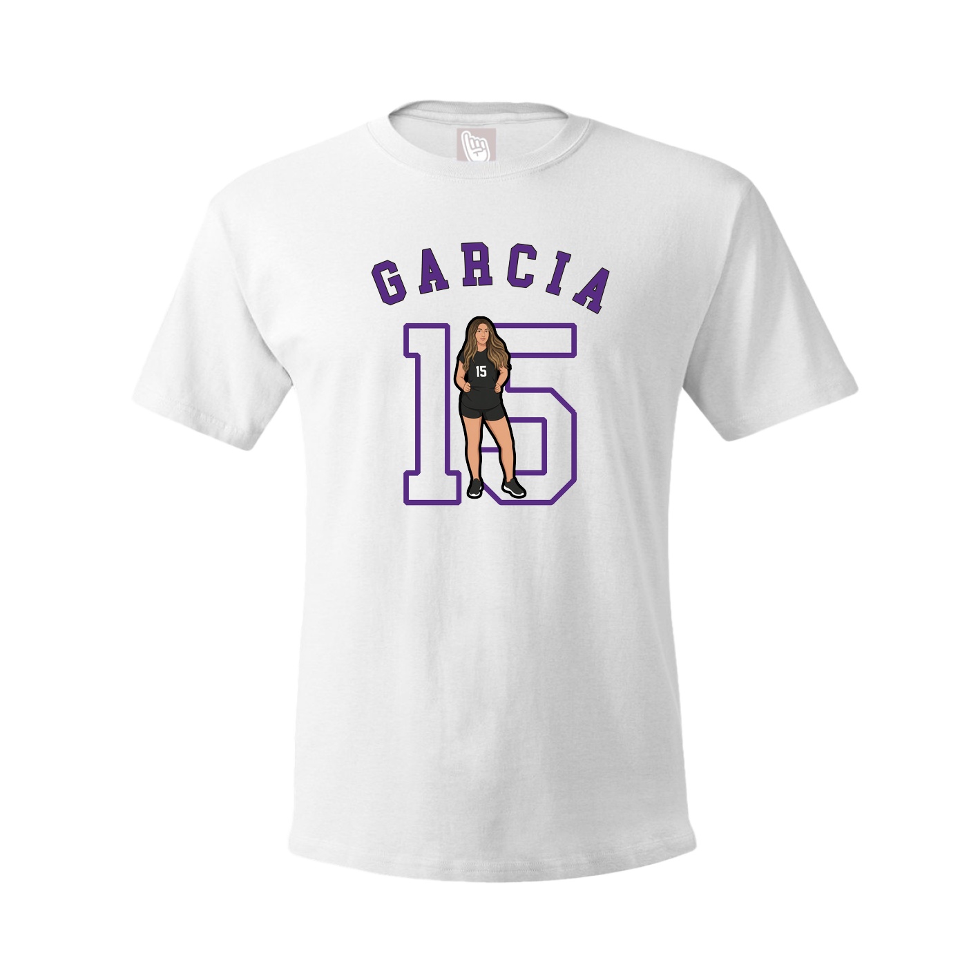 Youth Tee — Shirsey Arch in White
