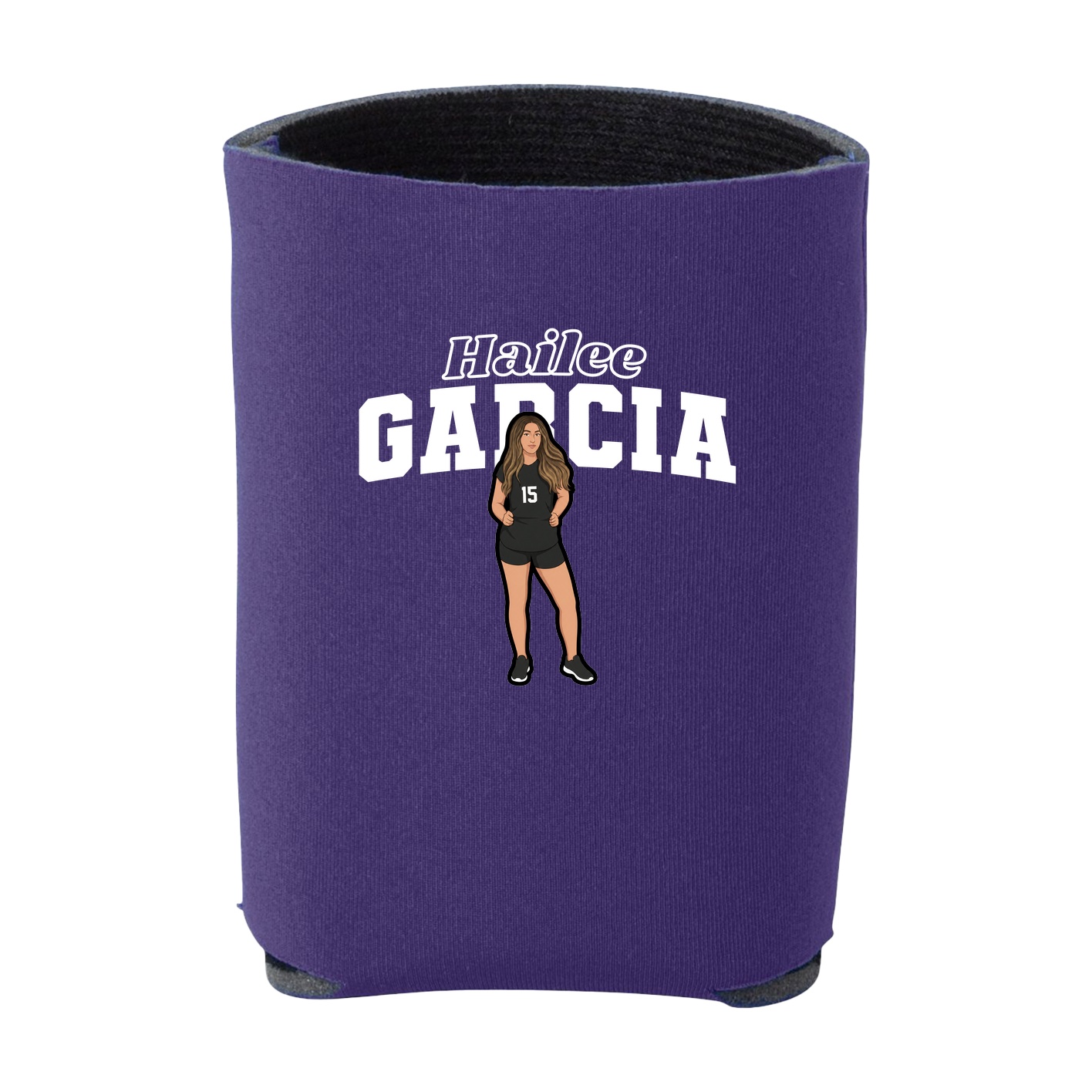 Can Holder — Name Arch in Purple