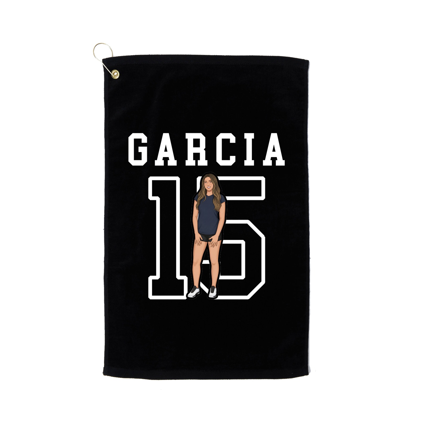Golf Towel — Shirsey in Black
