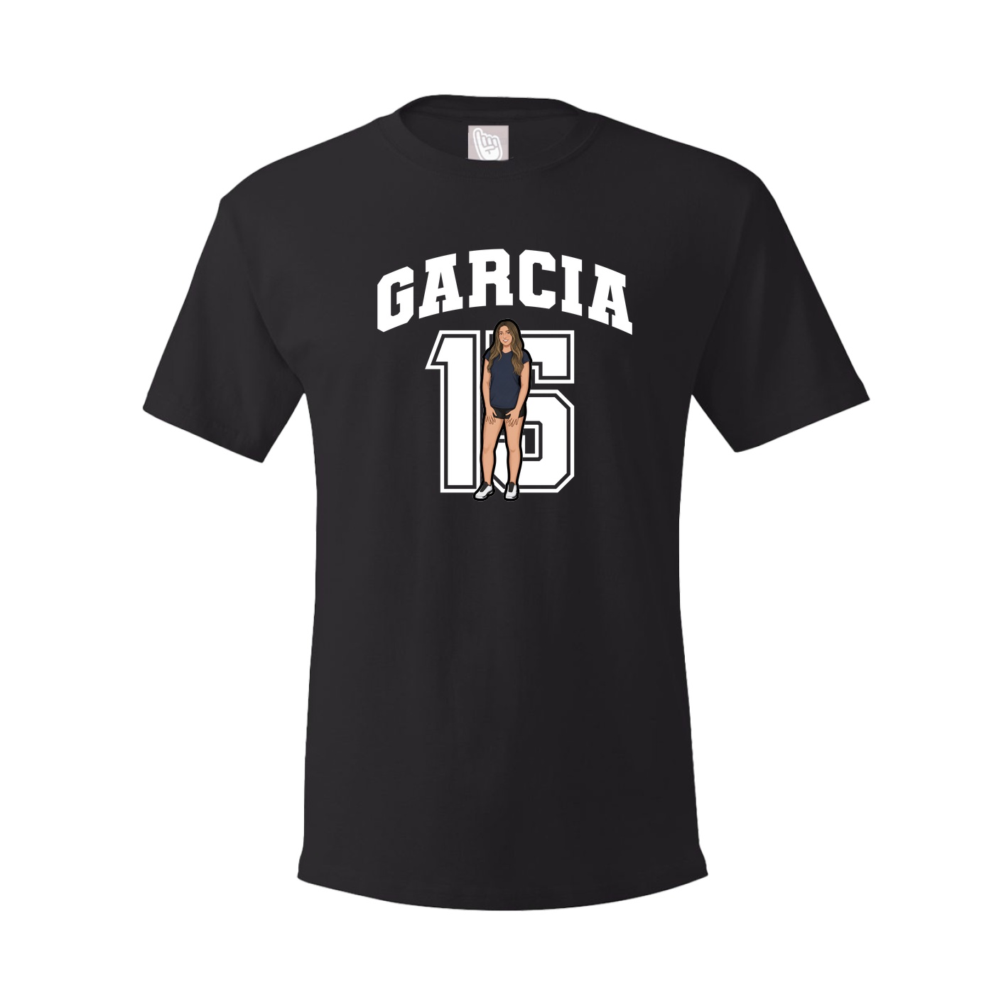 Tee — Number in Black