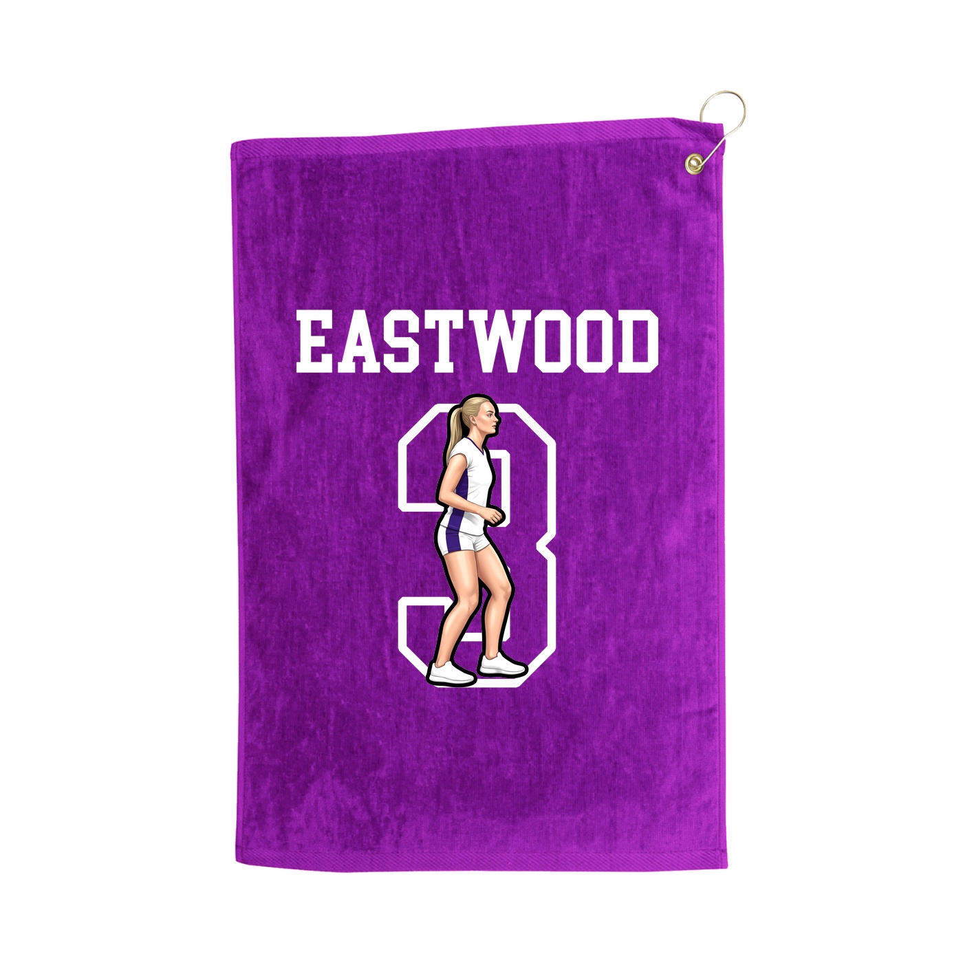 Golf Towel — Shirsey in Purple