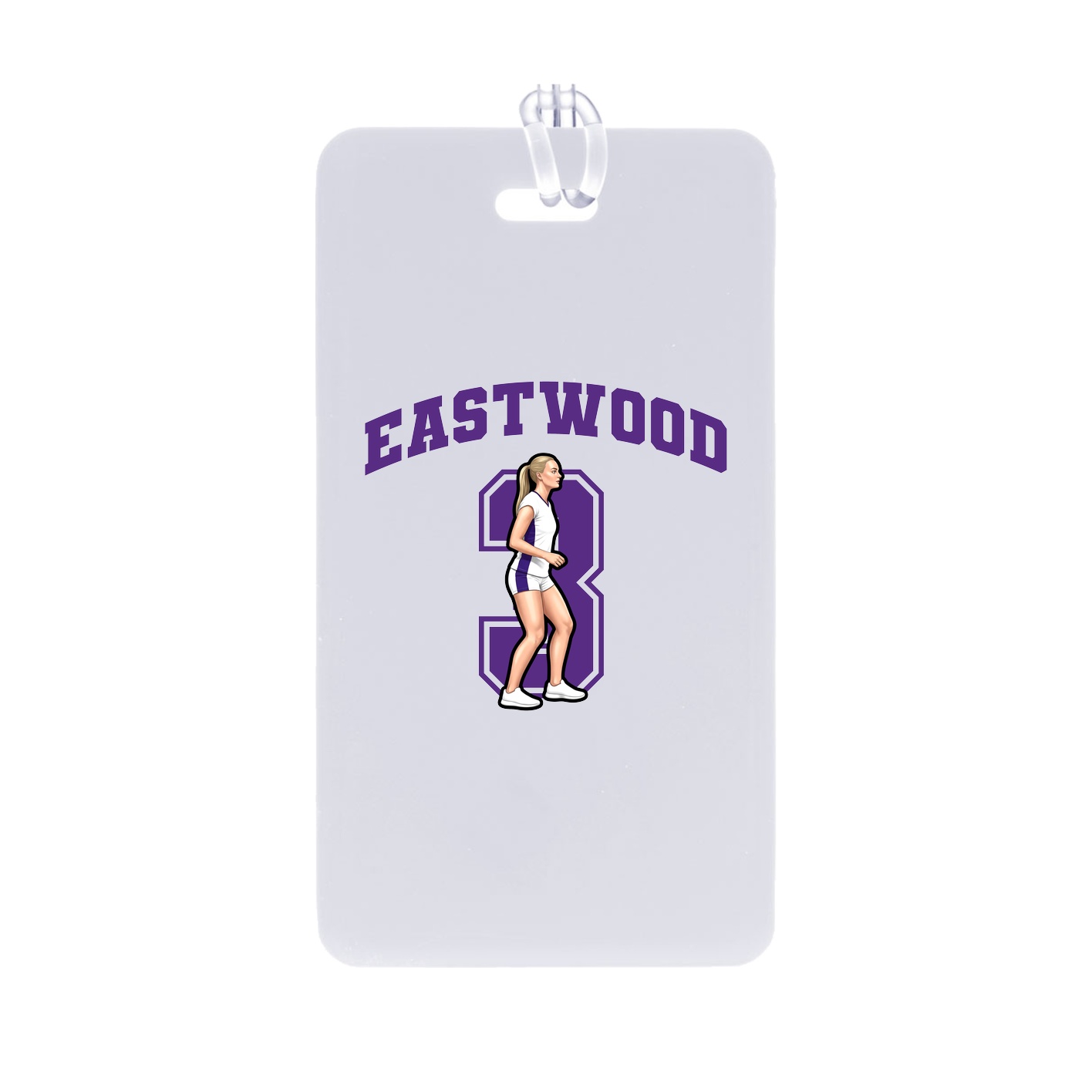 Bag Tag — Number in Classic
