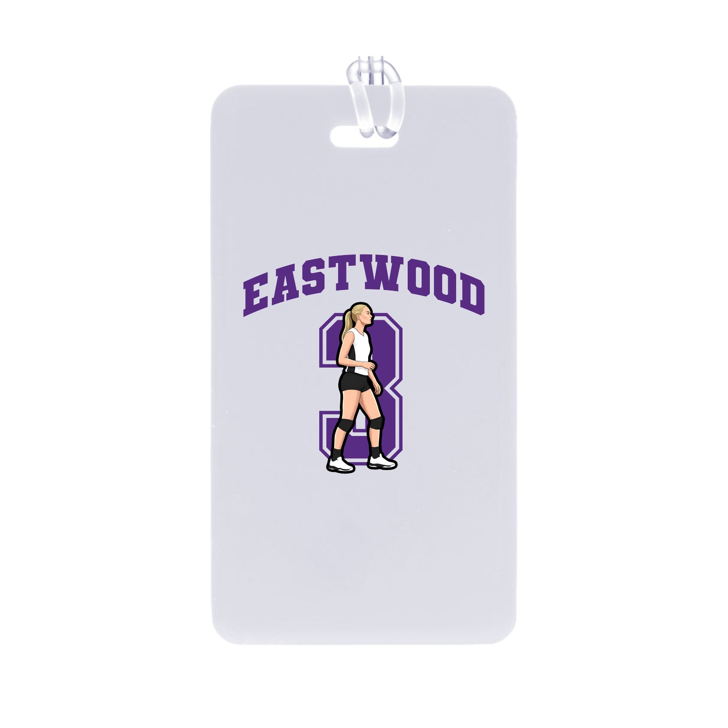 Bag Tag — Number in Classic