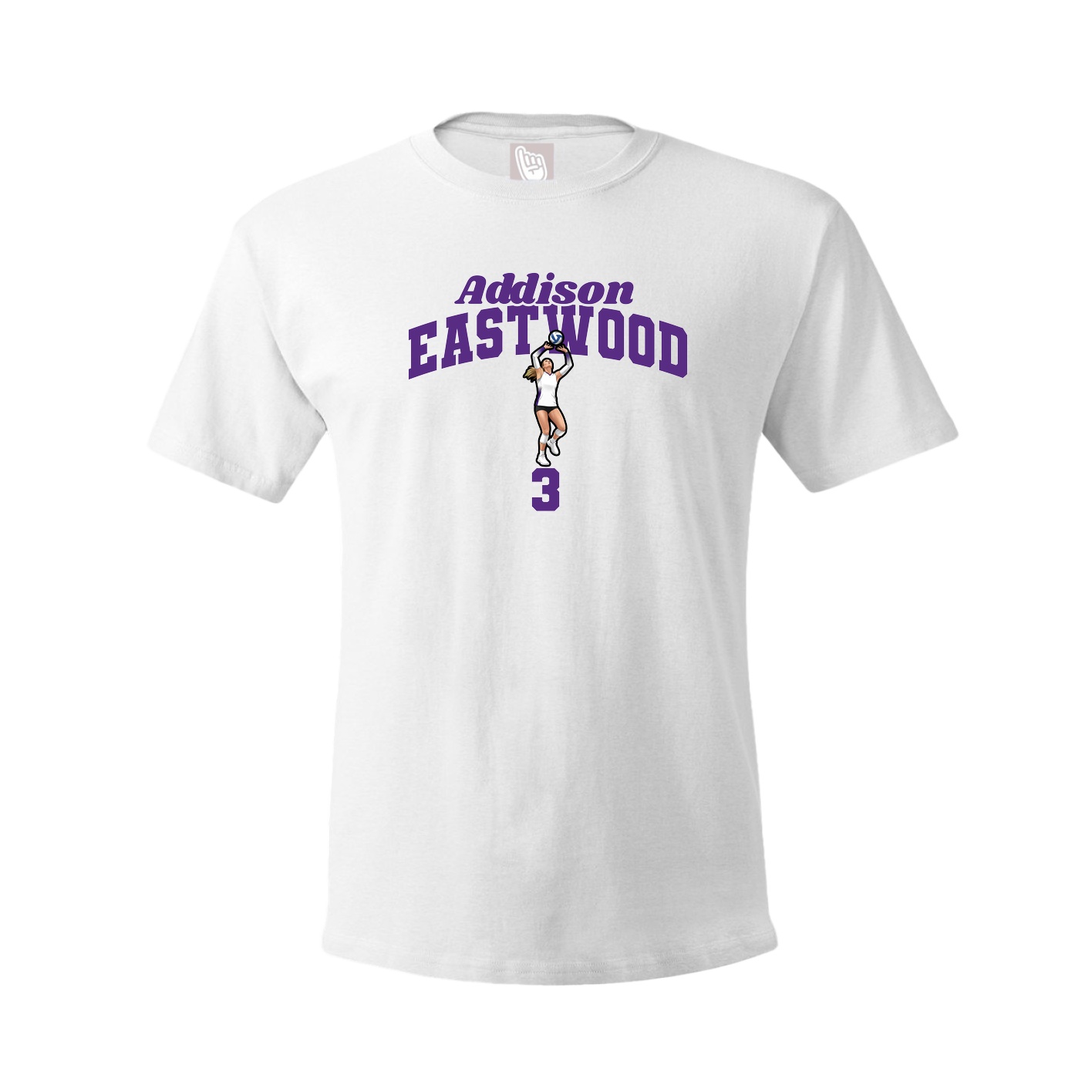Tee — Signature Arch in White