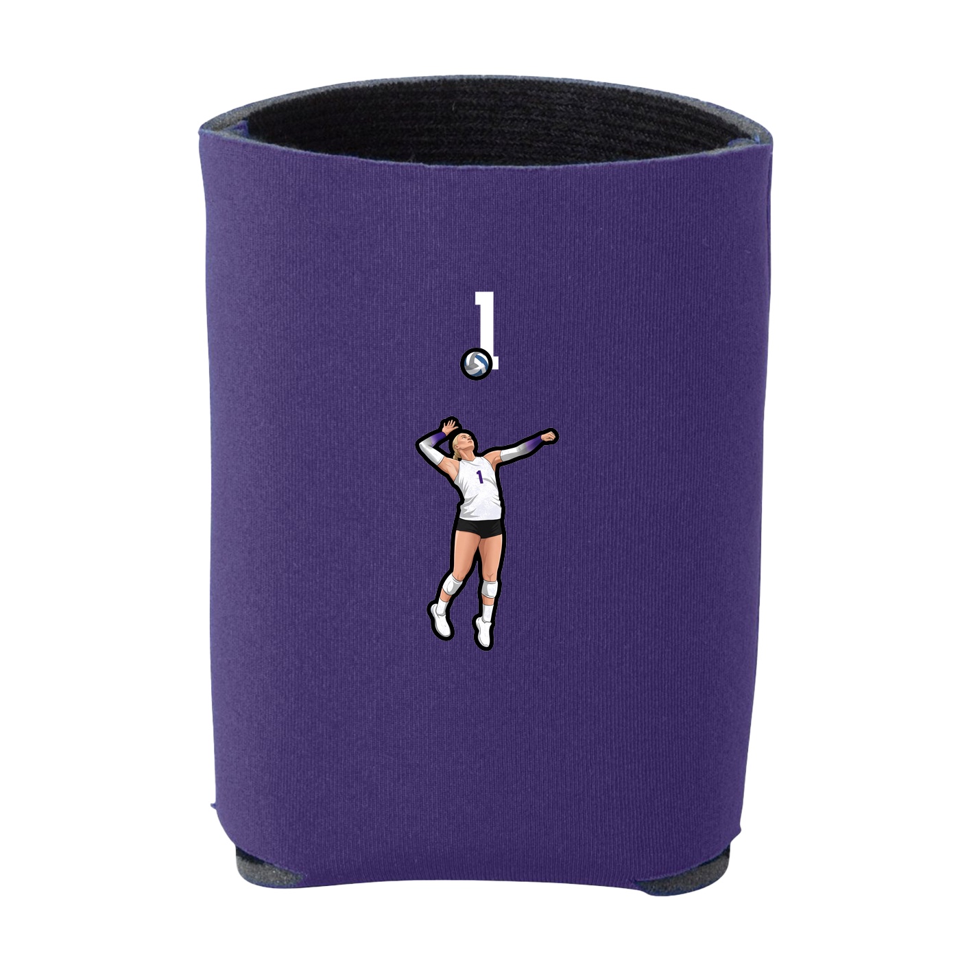 Can Holder — Number Top in Purple