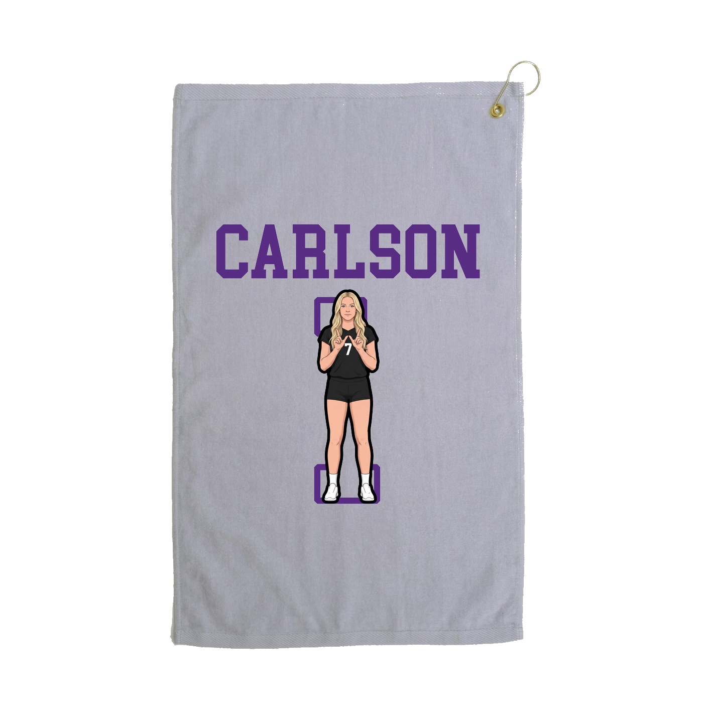 Golf Towel — Shirsey in Grey
