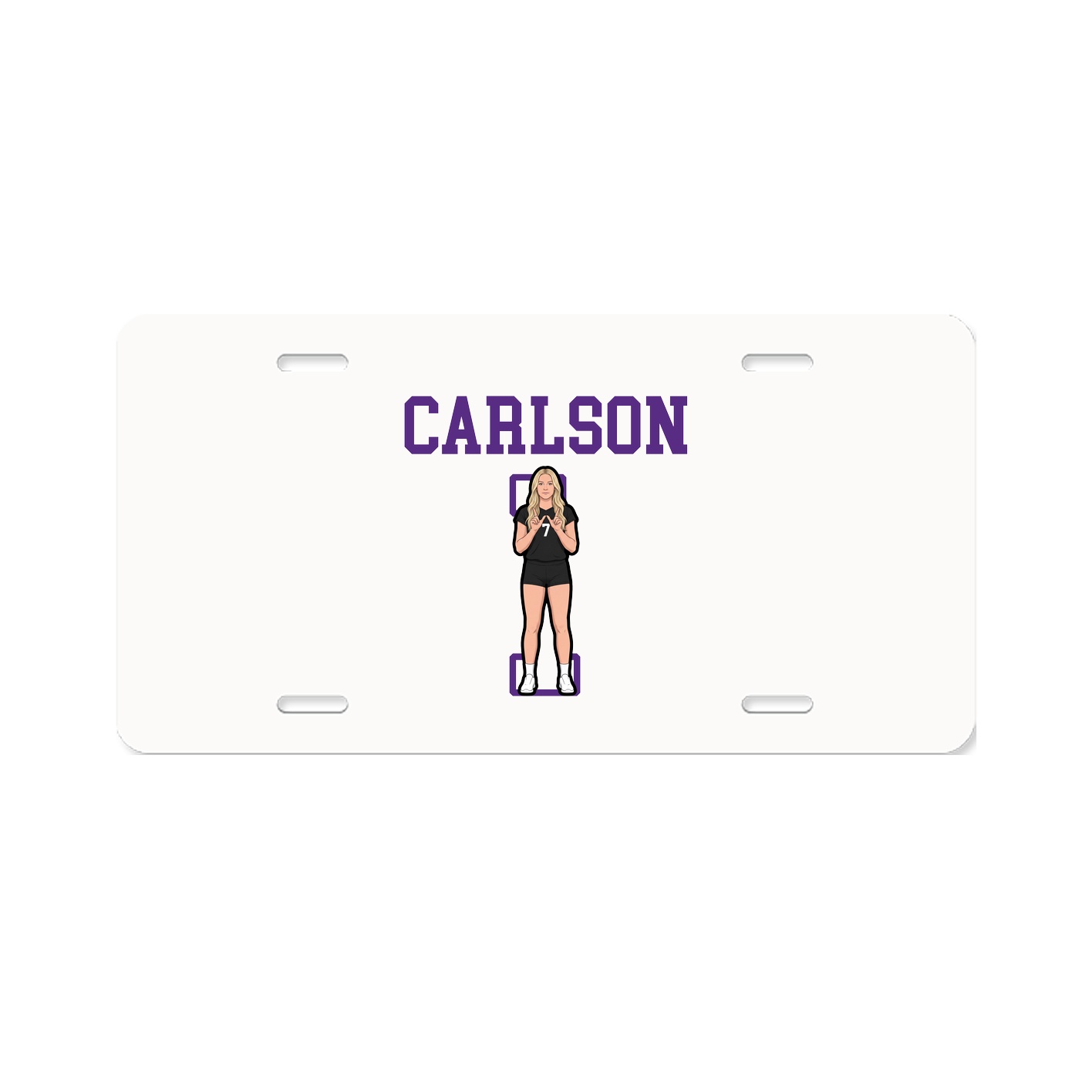 License Plate — Shirsey in Classic
