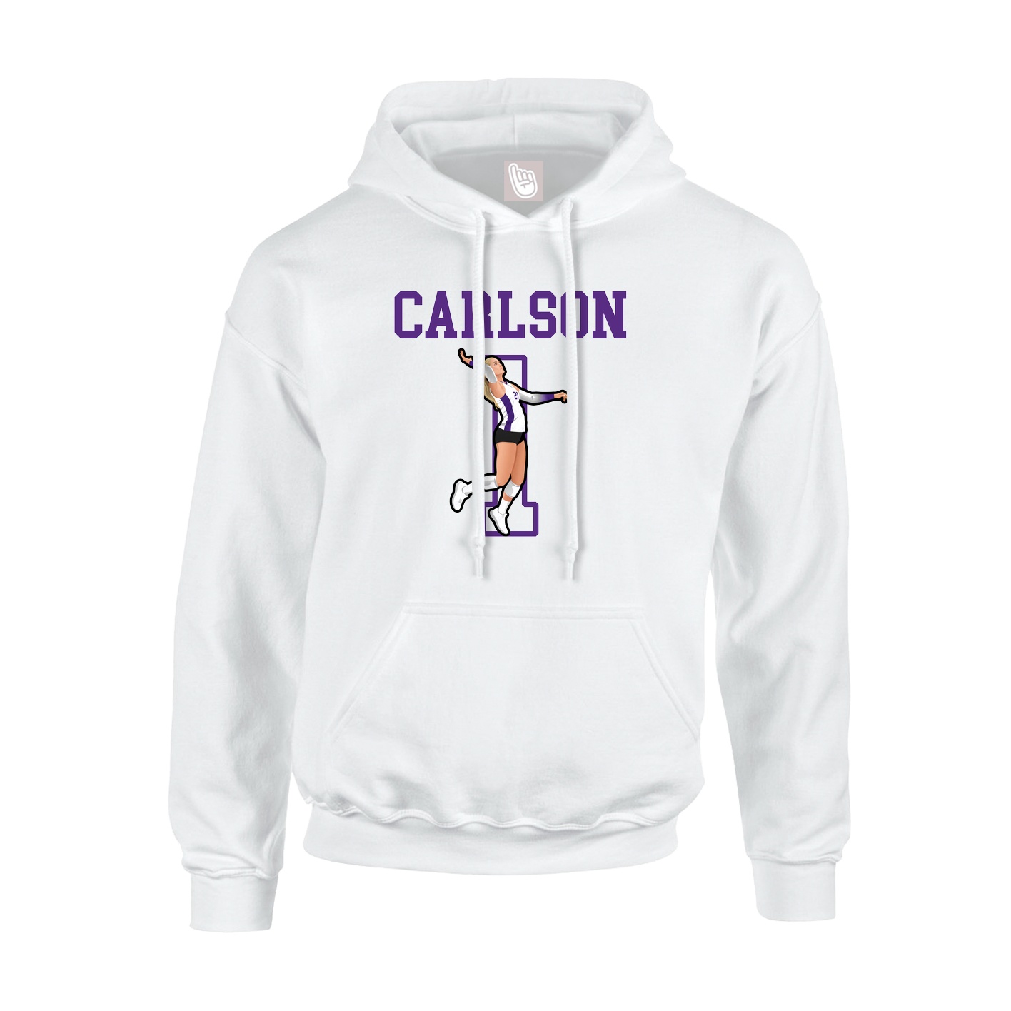 Youth Hoodie — Shirsey in White