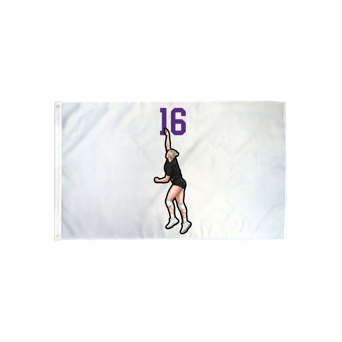 3x5 Flag — Number Top in Classic