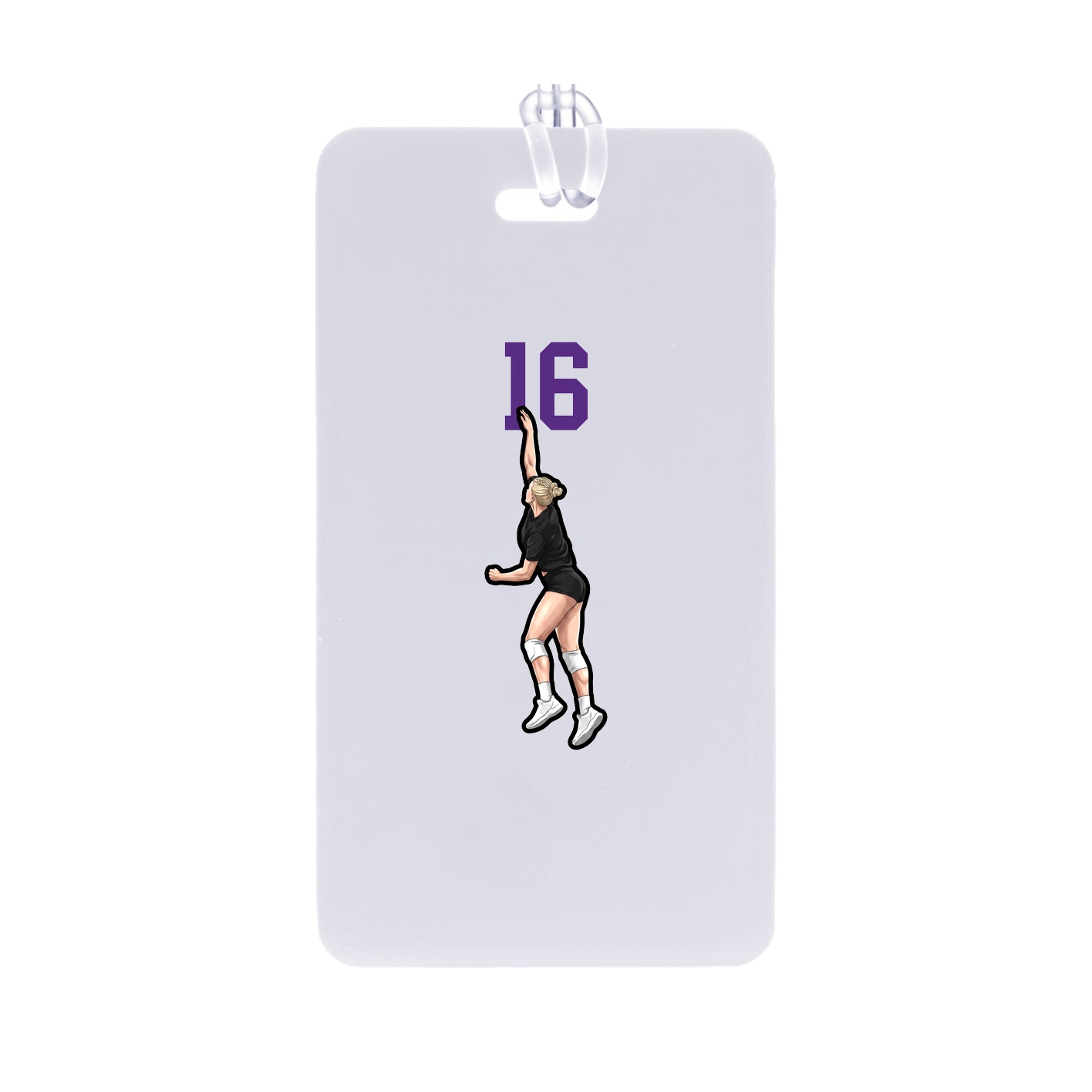 Bag Tag — Number Top in Classic