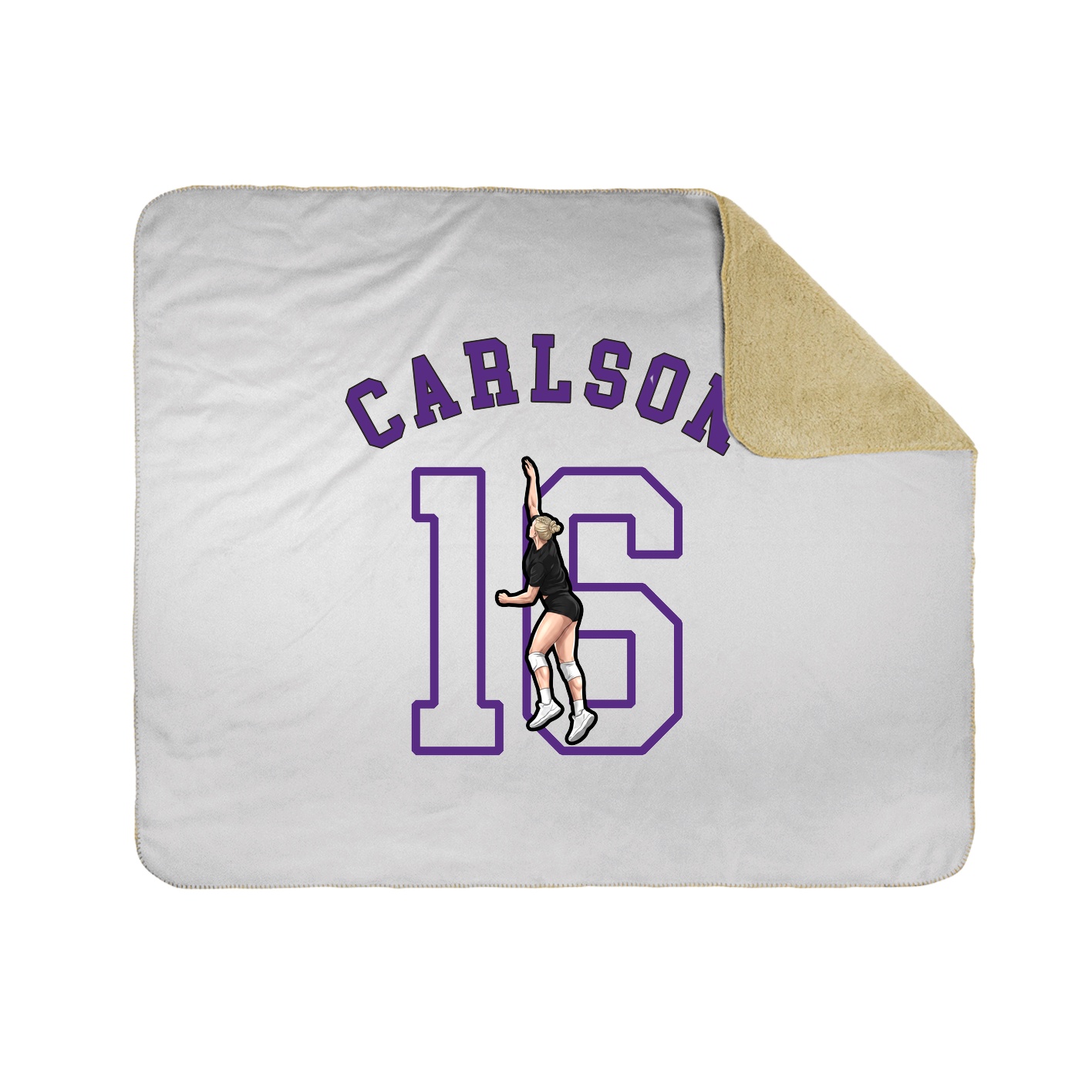 Throw Blanket — Shirsey Arch in White