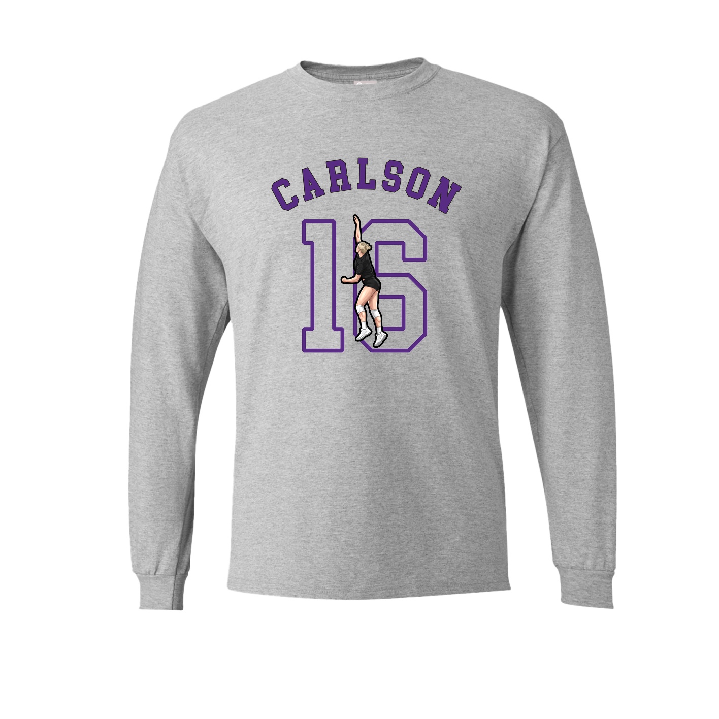 Long Sleeve Tee — Shirsey Arch in Grey