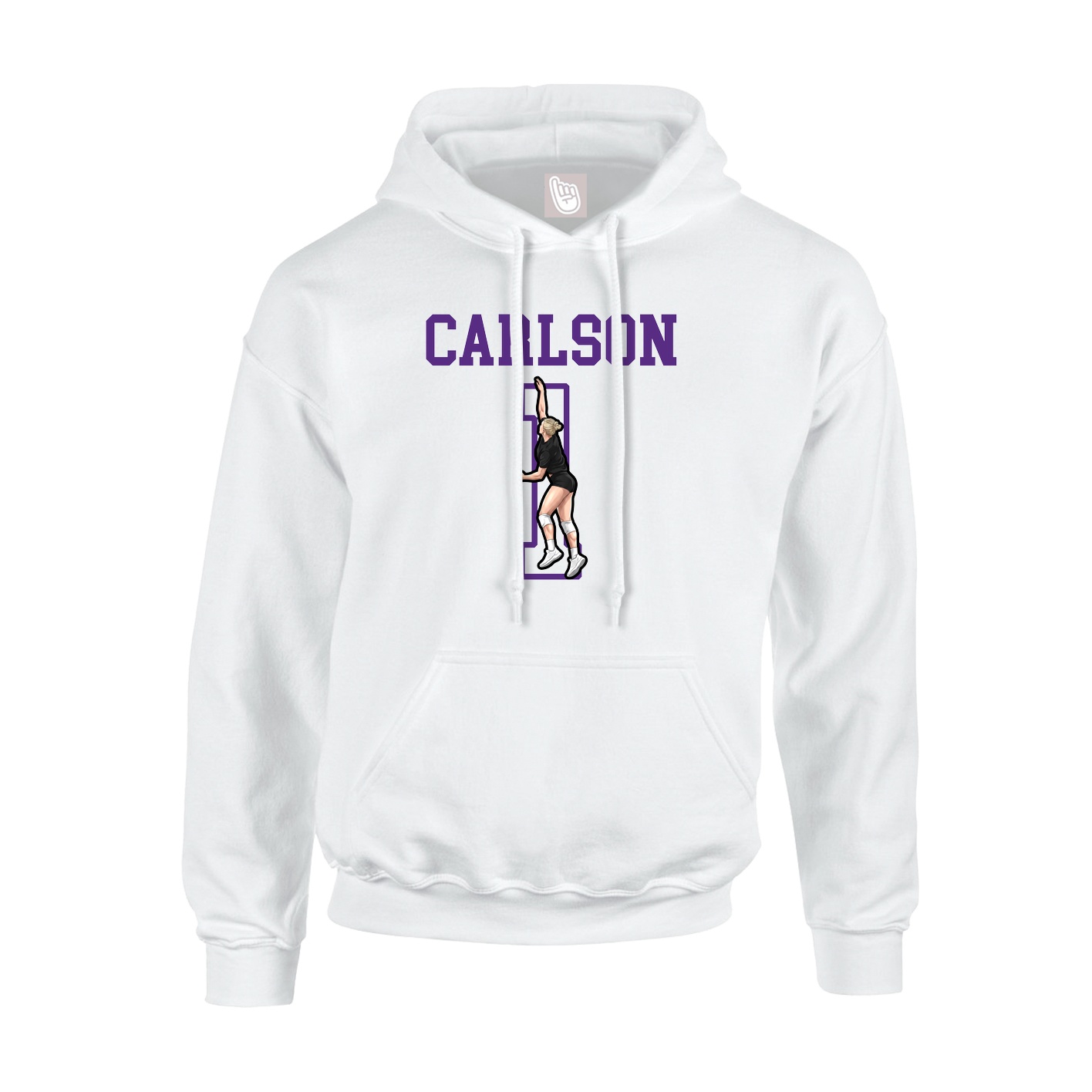 Youth Hoodie — Shirsey in White