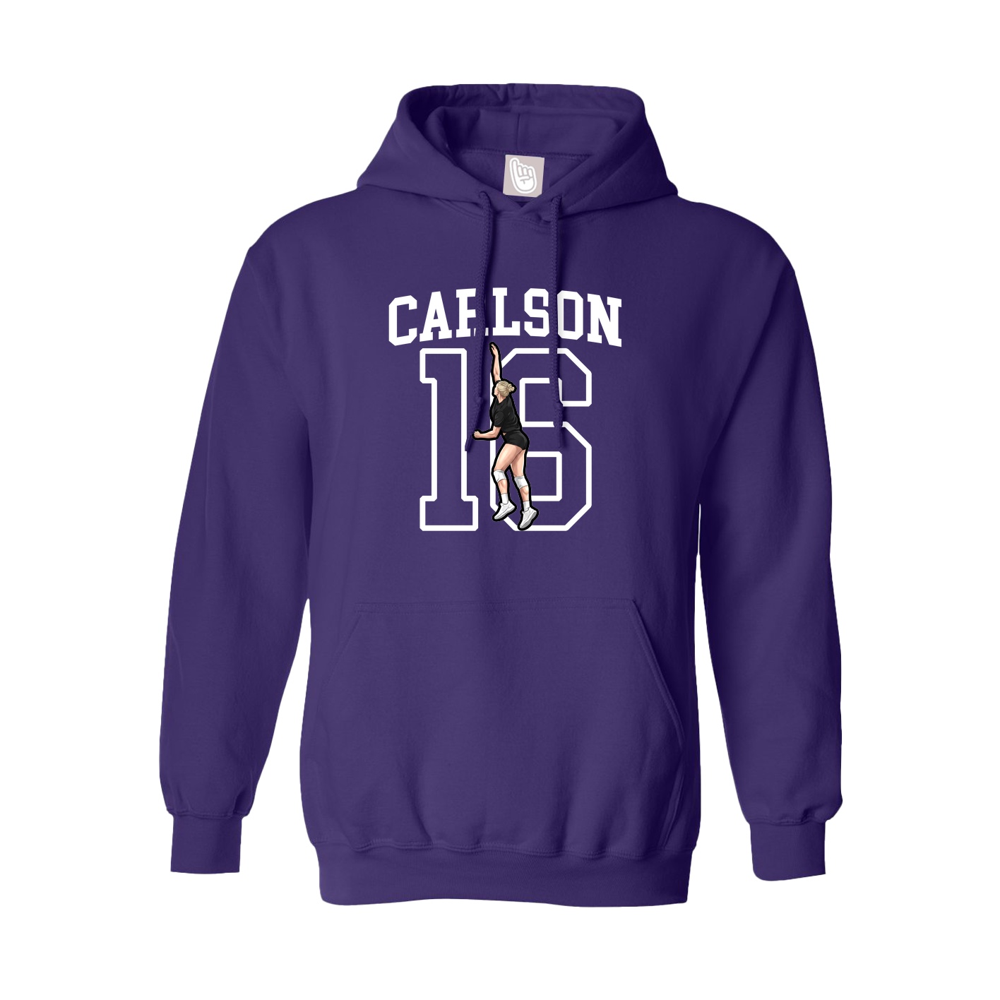Youth Hoodie — Shirsey in Purple