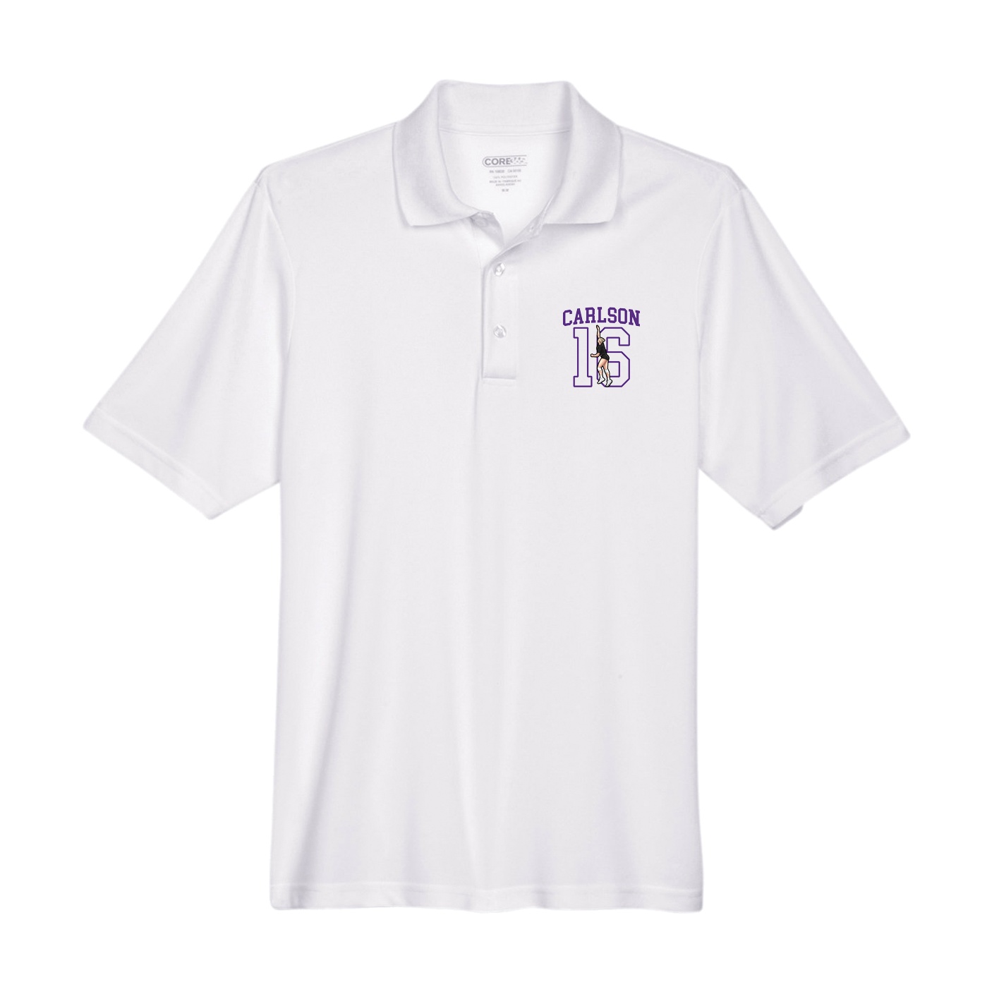 Performance Polo — Shirsey in White