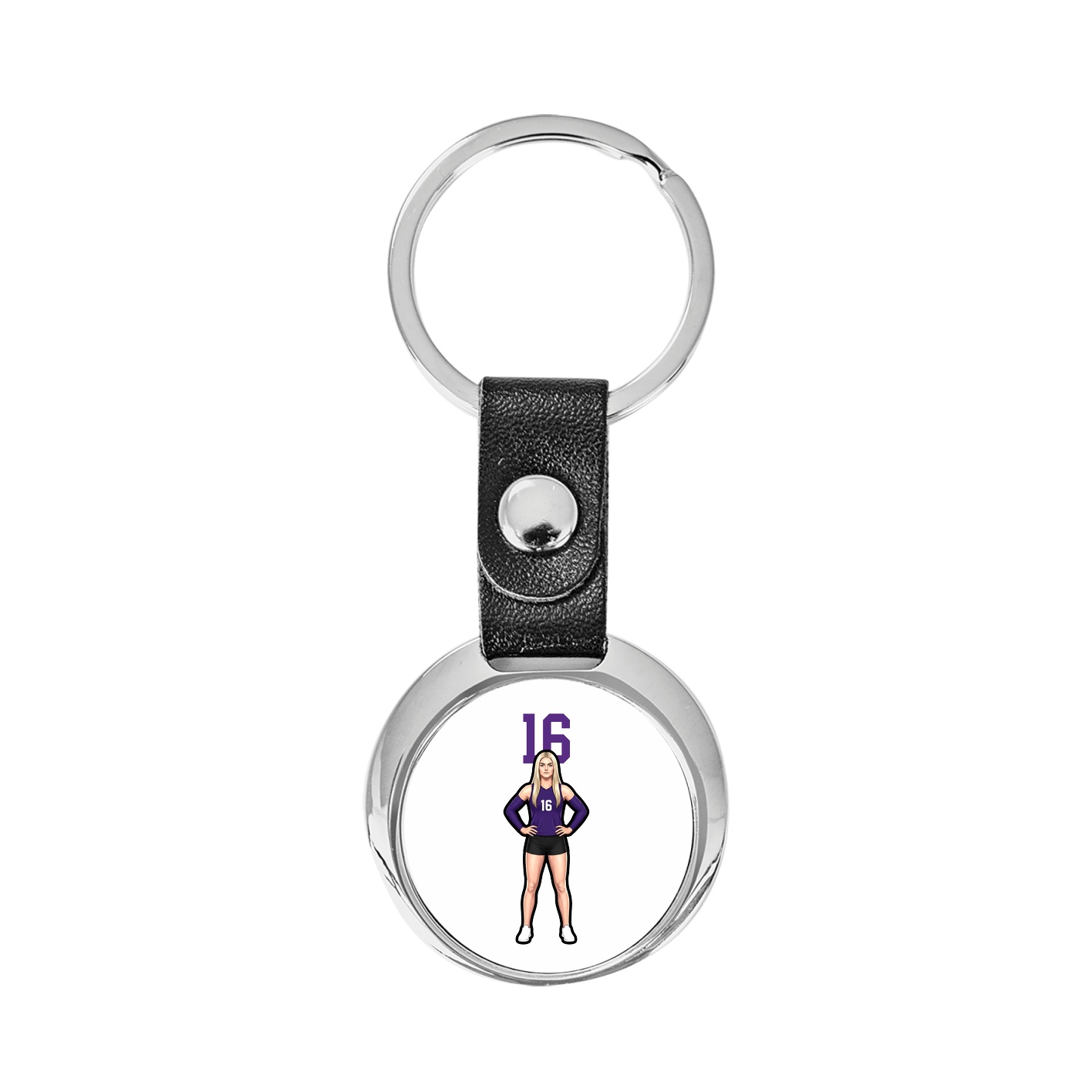 Key Chain — Number Top in Classic