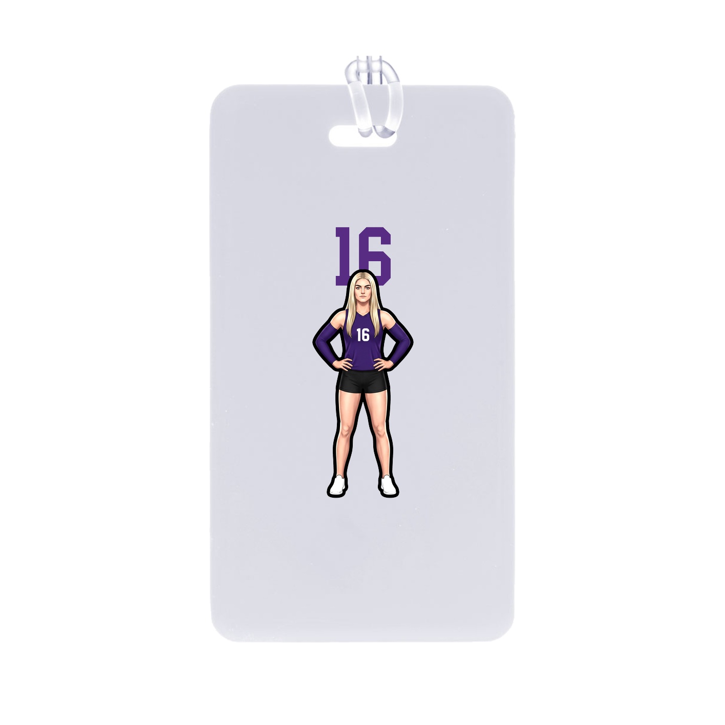 Bag Tag — Number Top in Classic