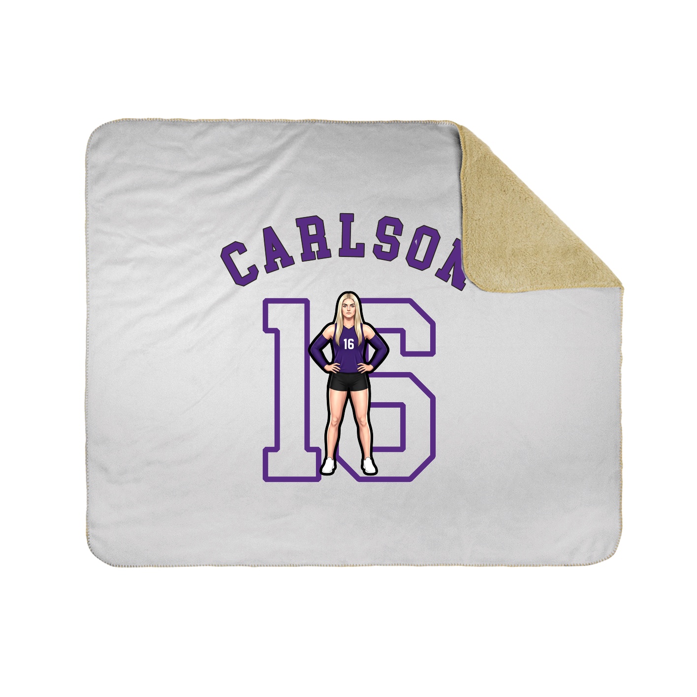 Throw Blanket — Shirsey Arch in White