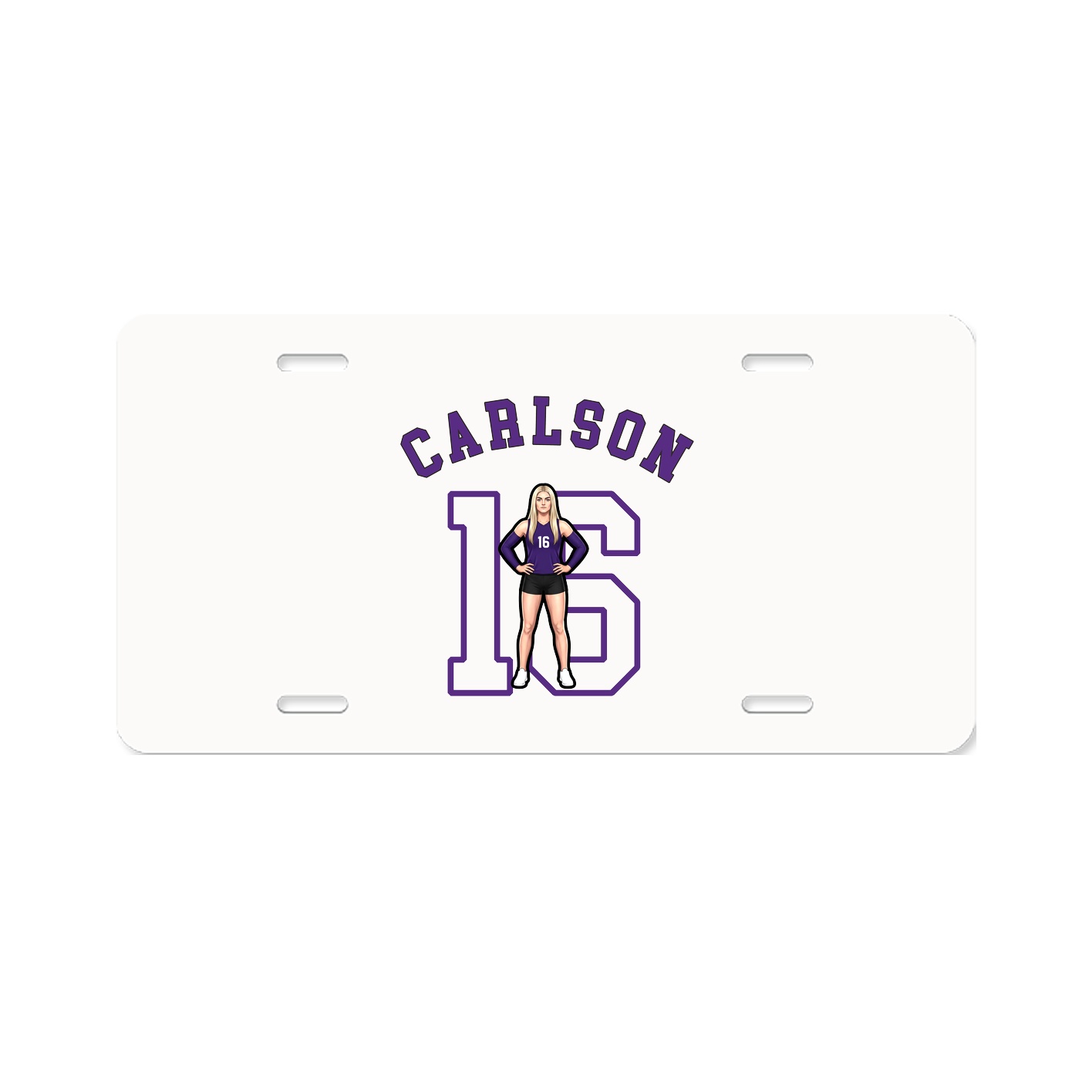 License Plate — Shirsey Arch in Classic