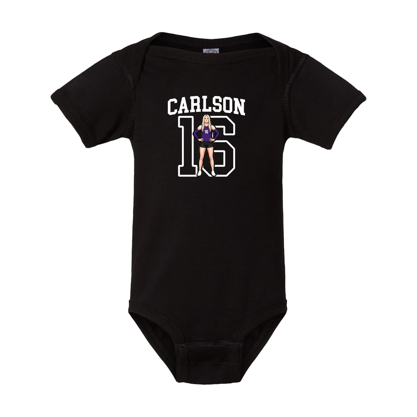 Baby Onesie — Shirsey in Black