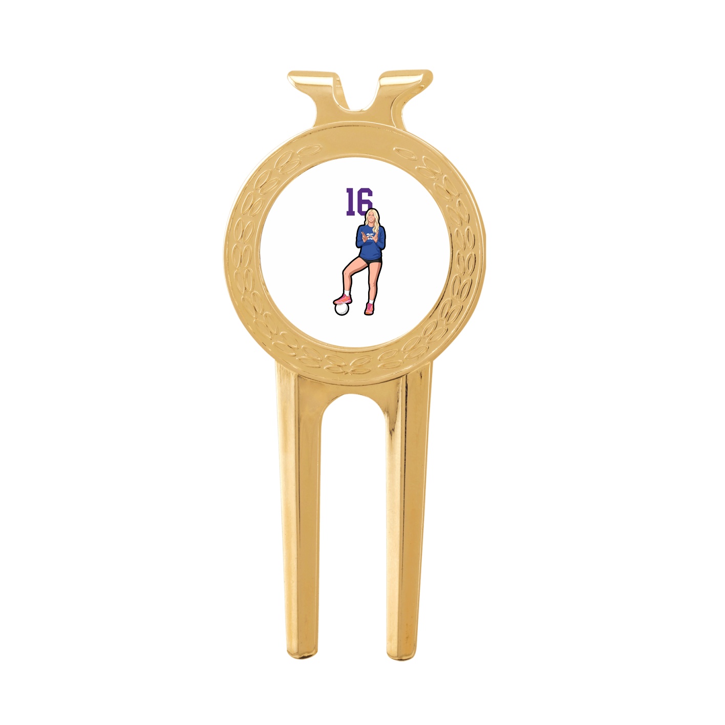 Divot Tool with Ball Marker — Number Top in Classic
