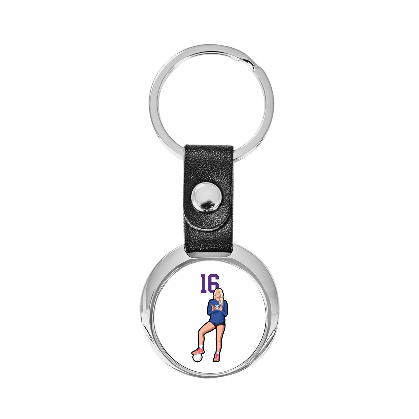 Key Chain — Number Top in Classic