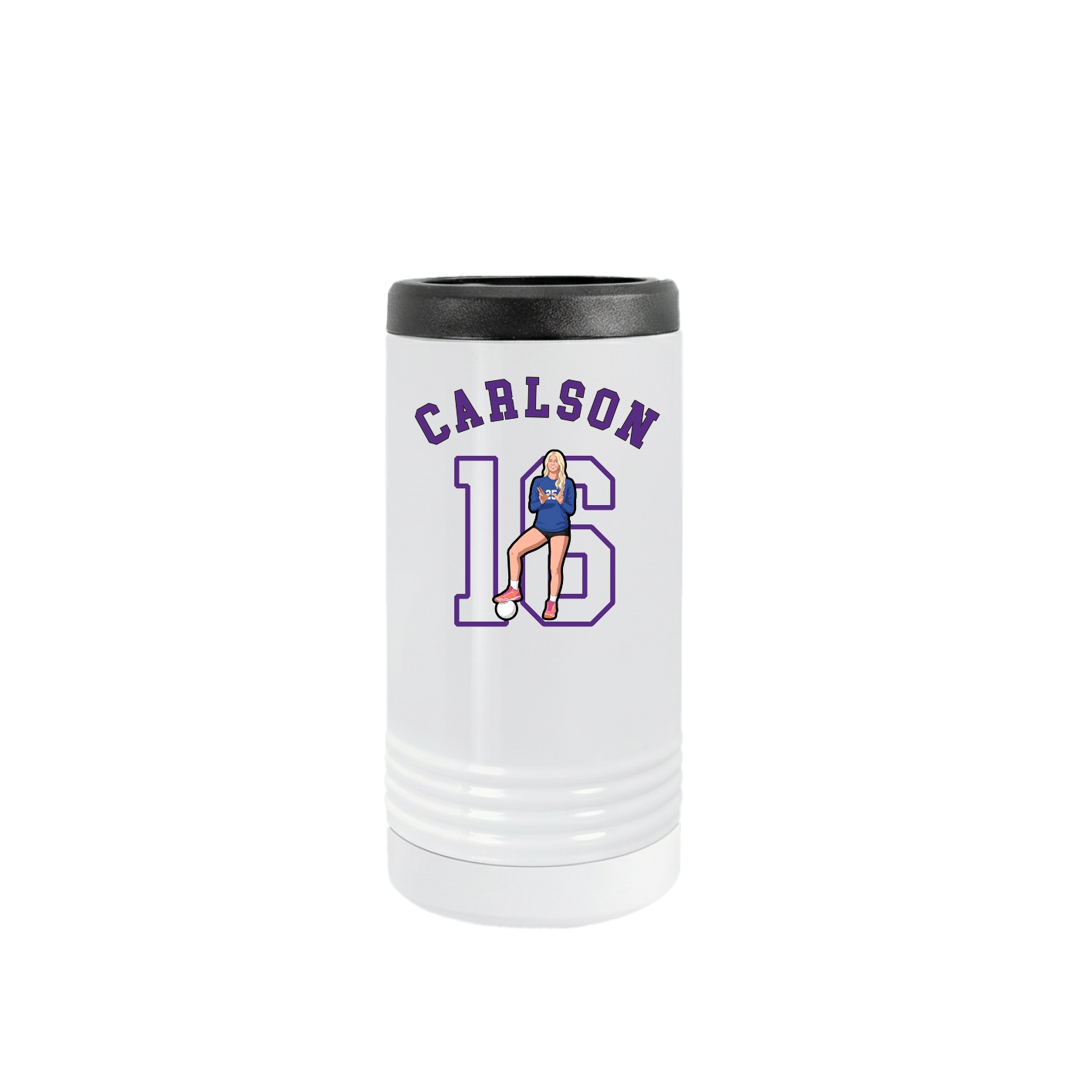 Slim Beverage Holder — Shirsey Arch in White