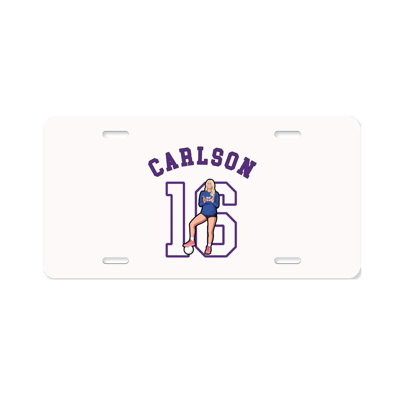 License Plate — Shirsey Arch in Classic