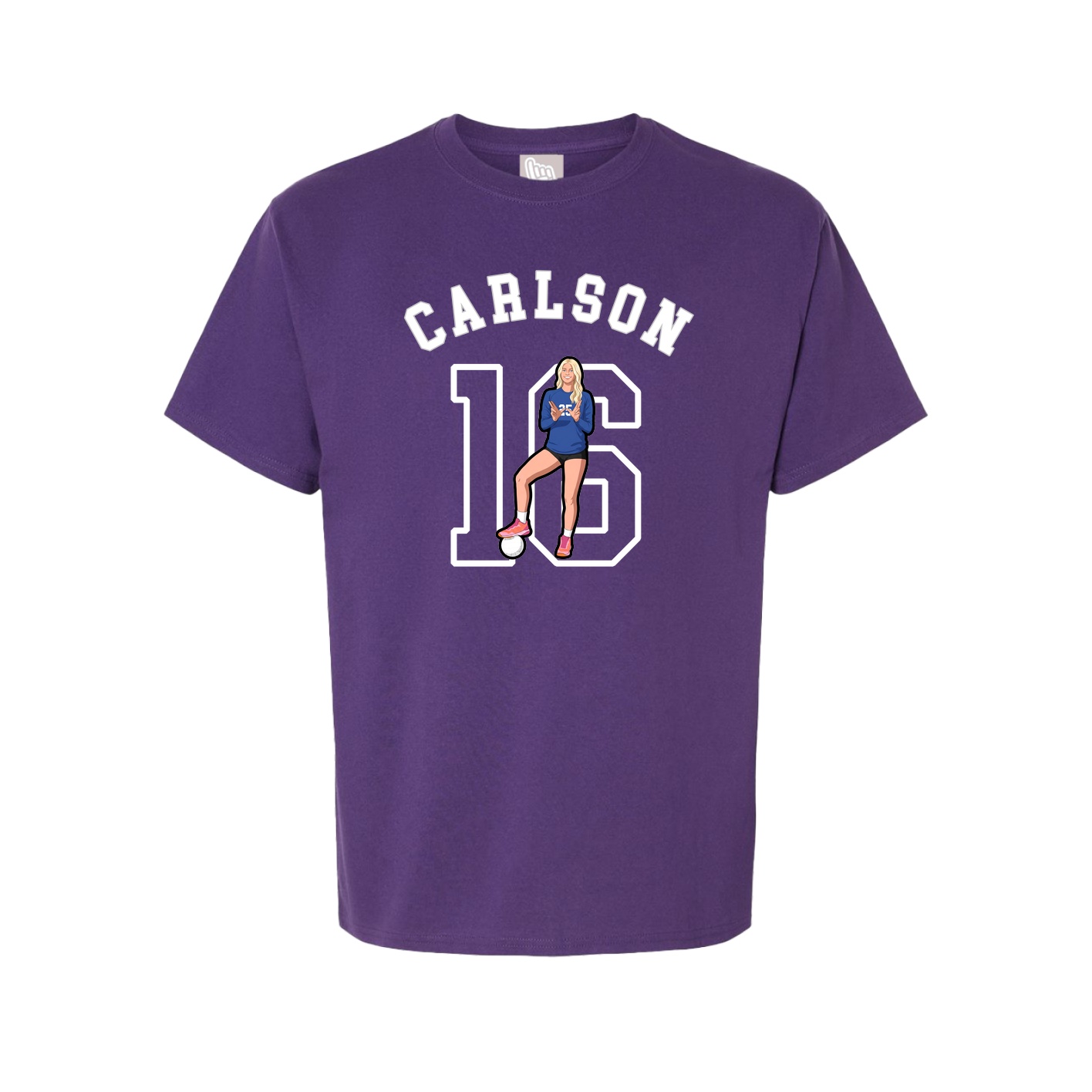 Youth Tee — Shirsey Arch in Purple