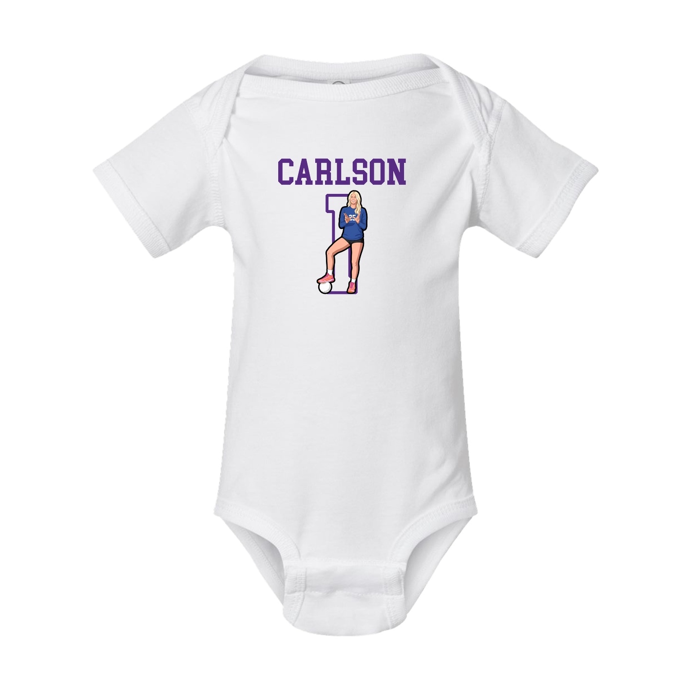 Baby Onesie — Shirsey in White