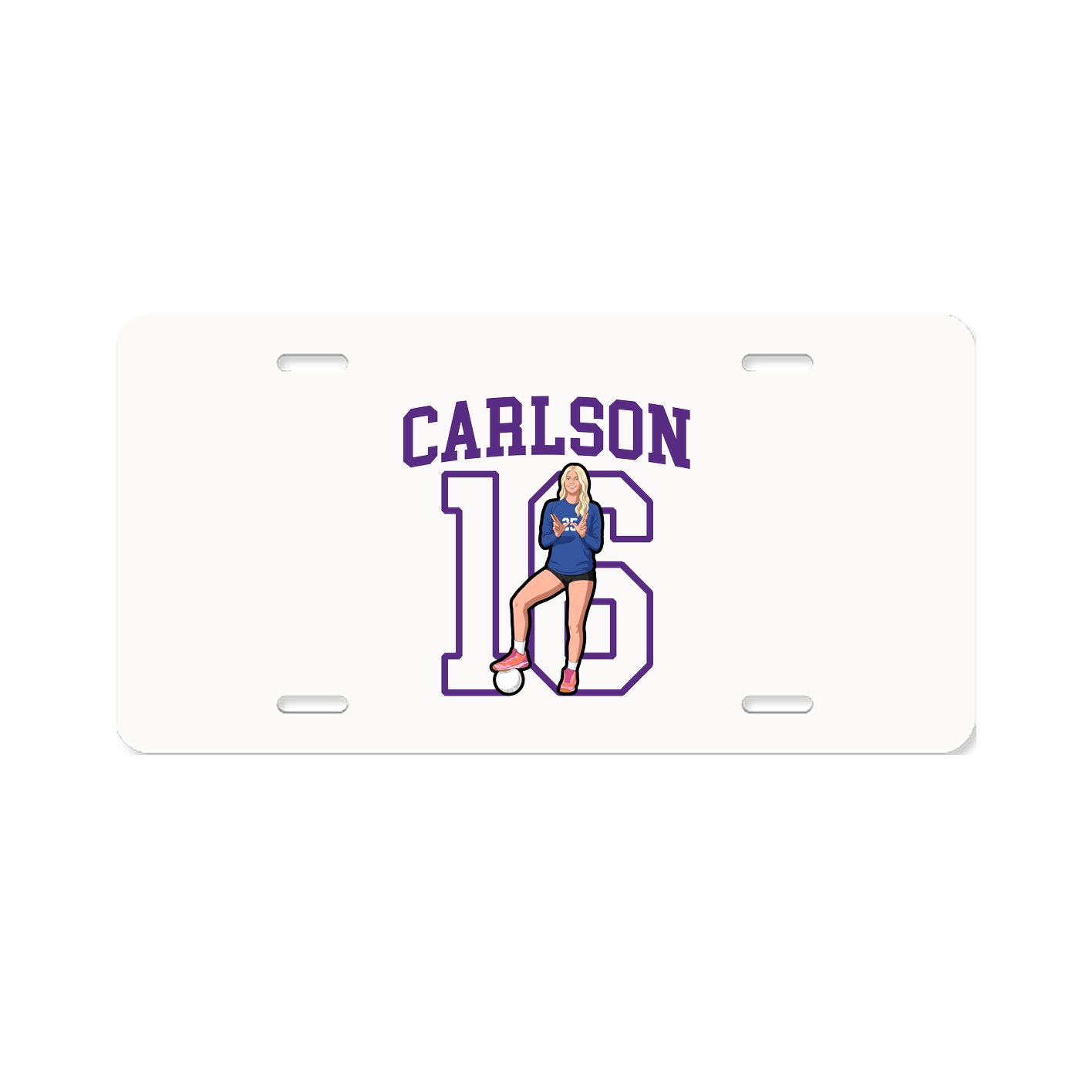 Aluminum License Plate