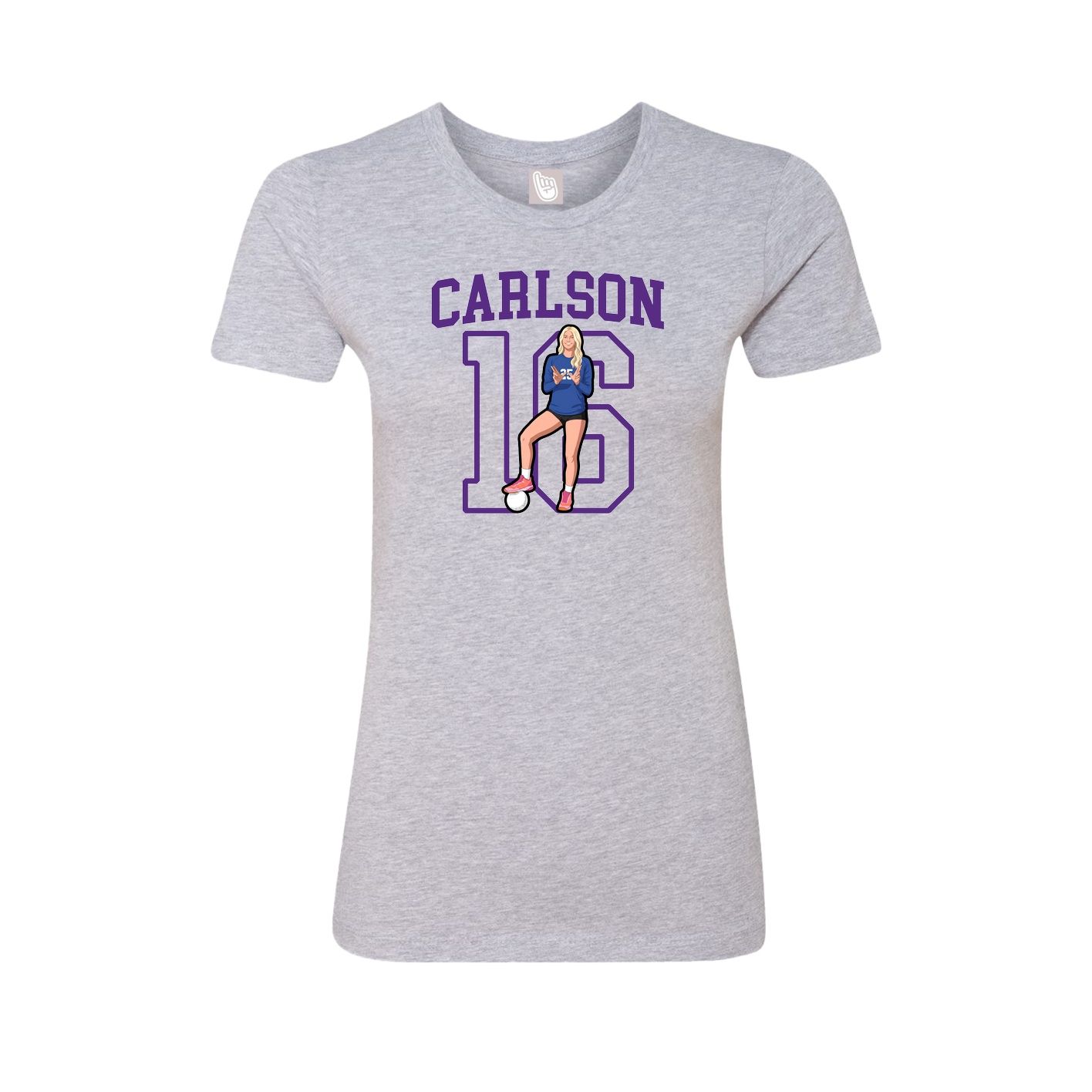Womens Tee — Shirsey in Grey
