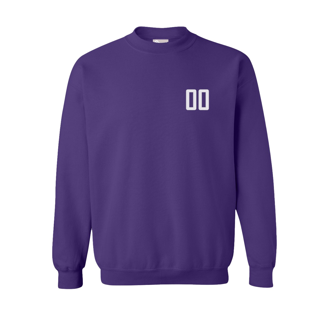 Fleece Crew — Front Shirsy in Purple