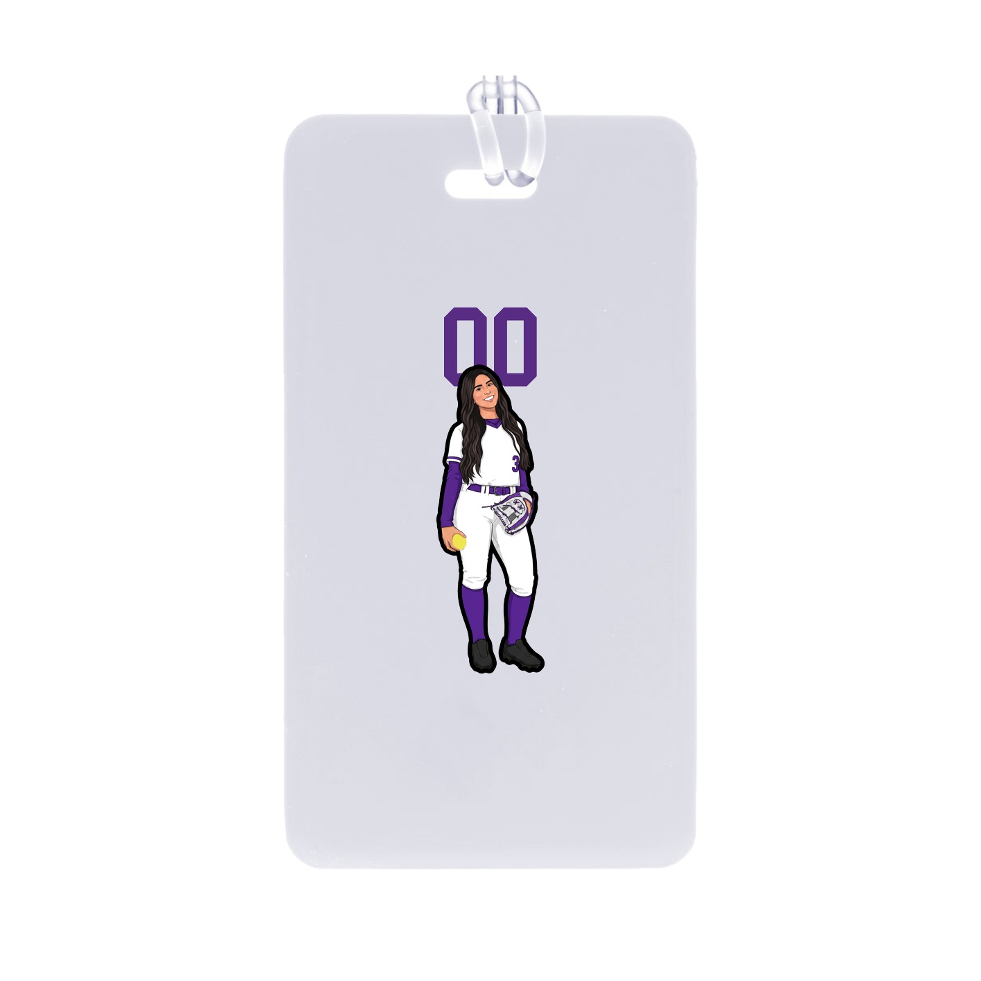 Bag Tag — Number Top in Classic