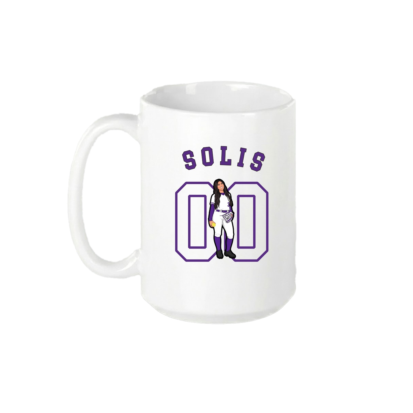 15oz Coffee Mug — Shirsey Arch in White