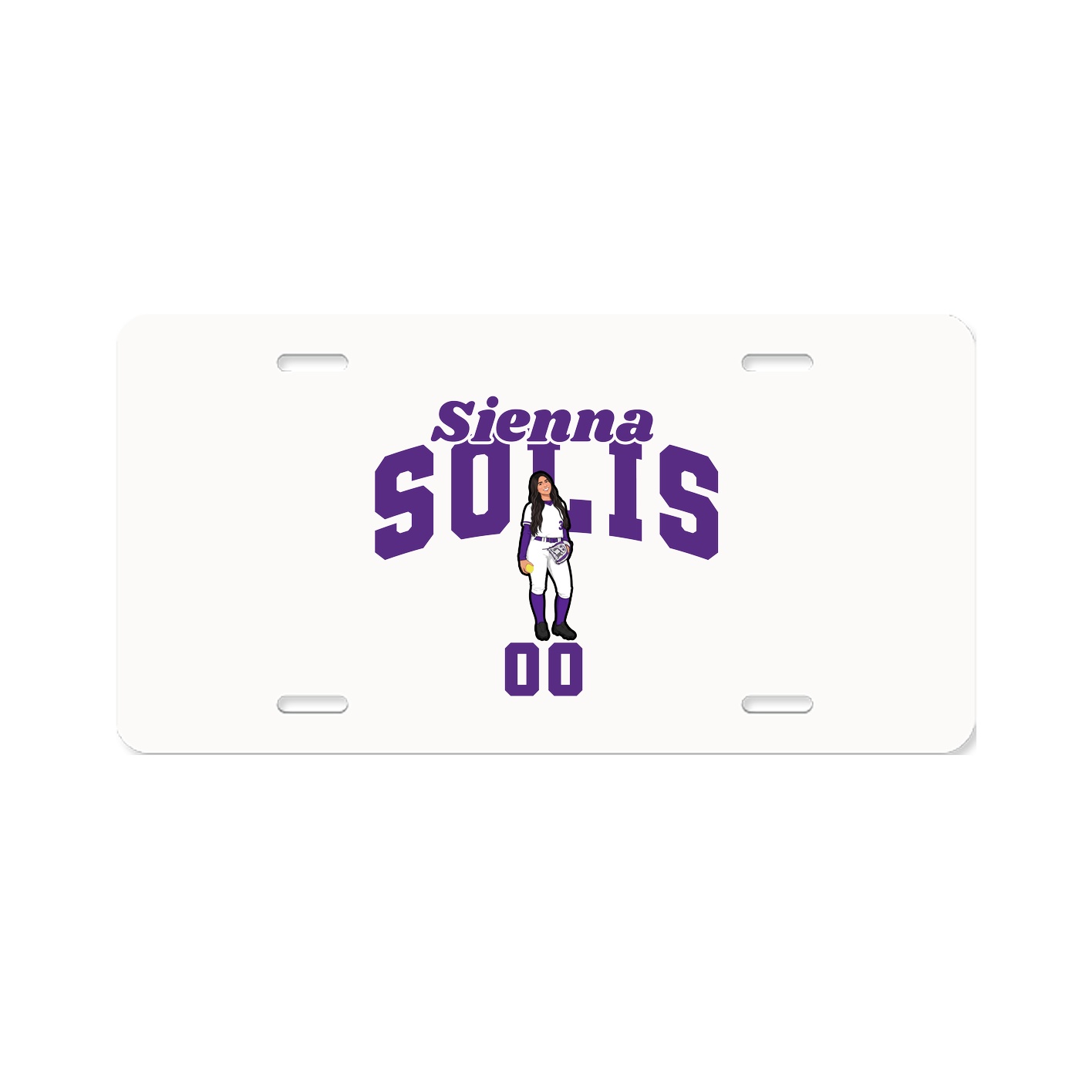 License Plate — Signature Arch in Classic