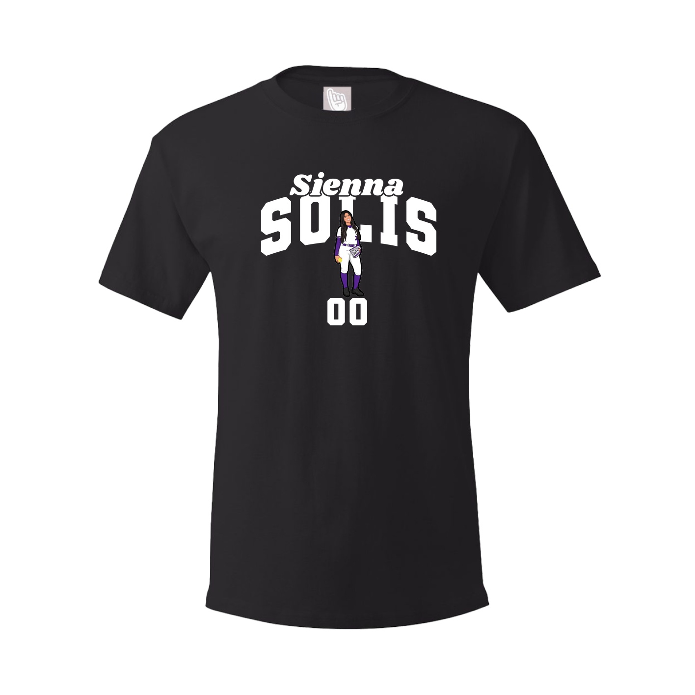 Youth Tee — Signature Arch in Black