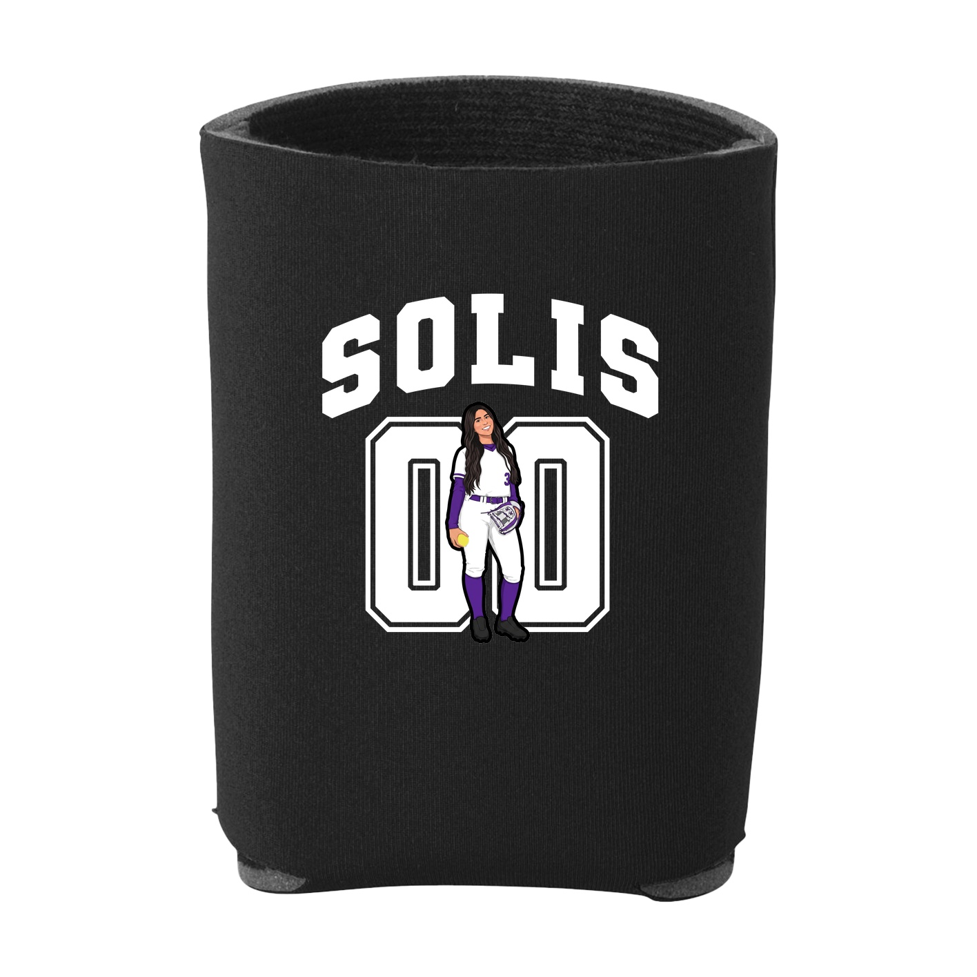 Can Holder — Number in Black