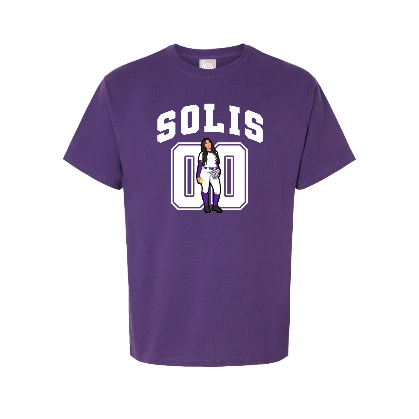 Tee — Number in Purple