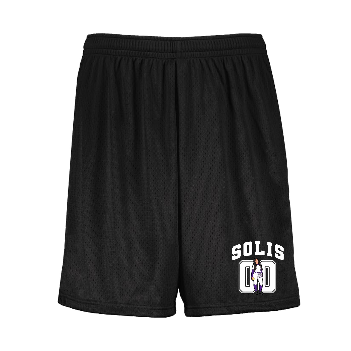 Shorts — Number in Black