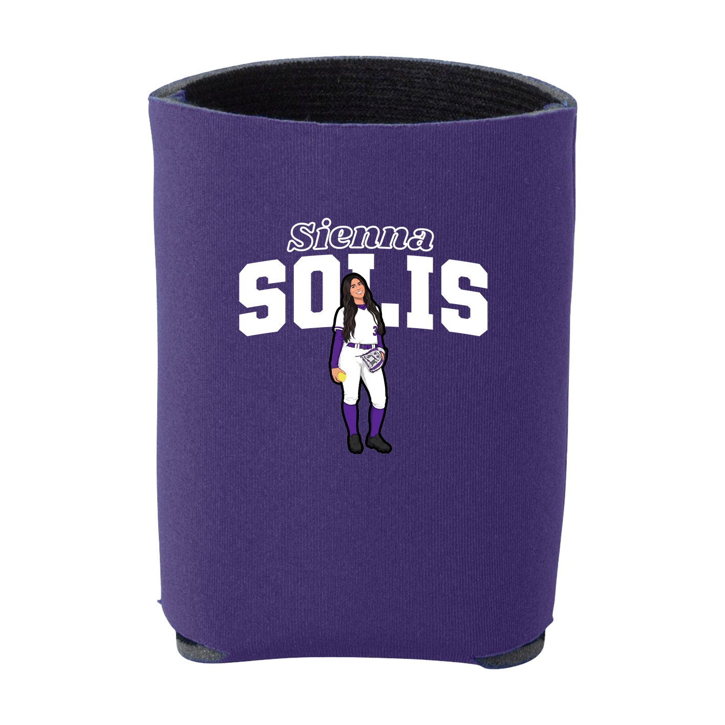 Can Holder — Name Arch in Purple